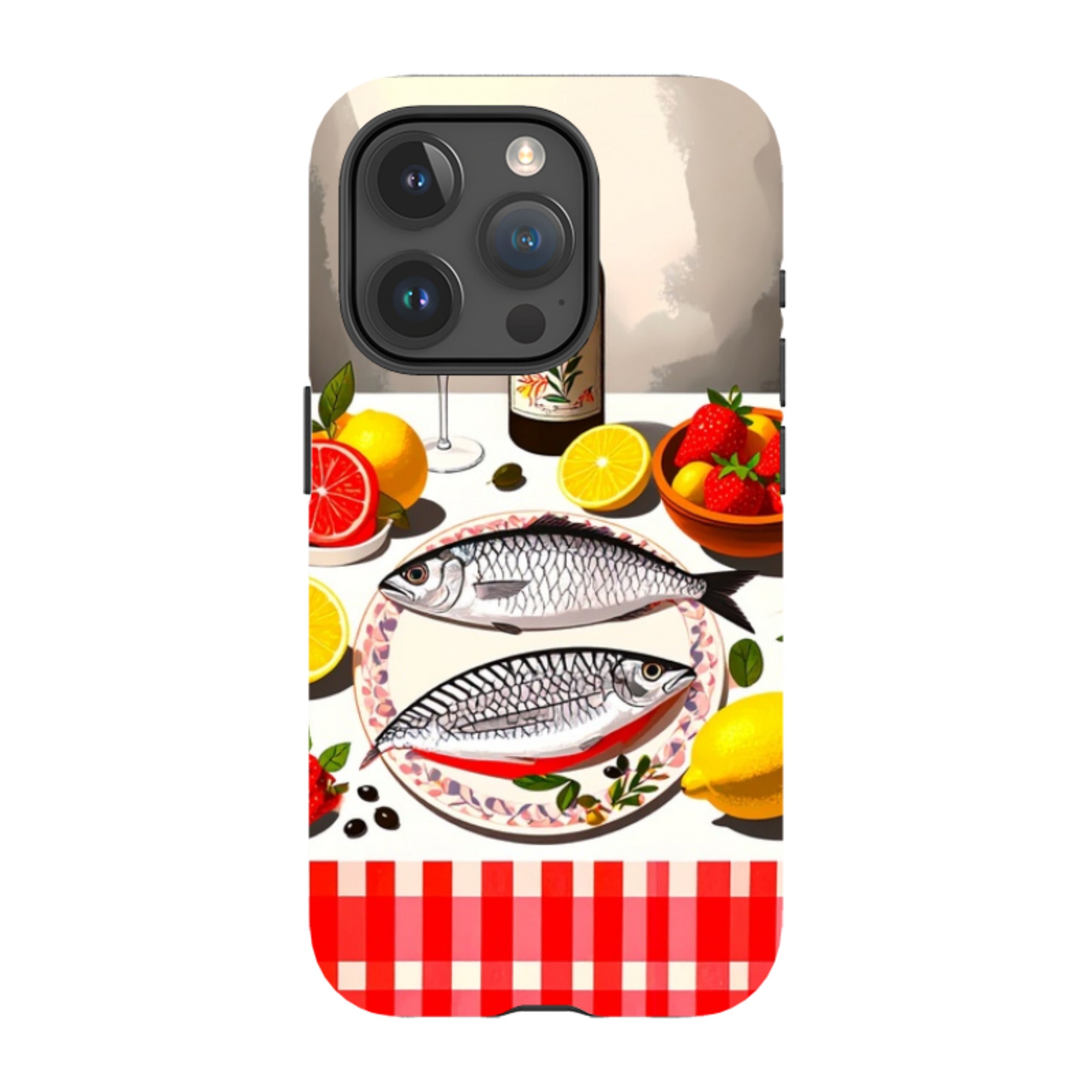 iPhone Tough Case - Plate Of Sardines