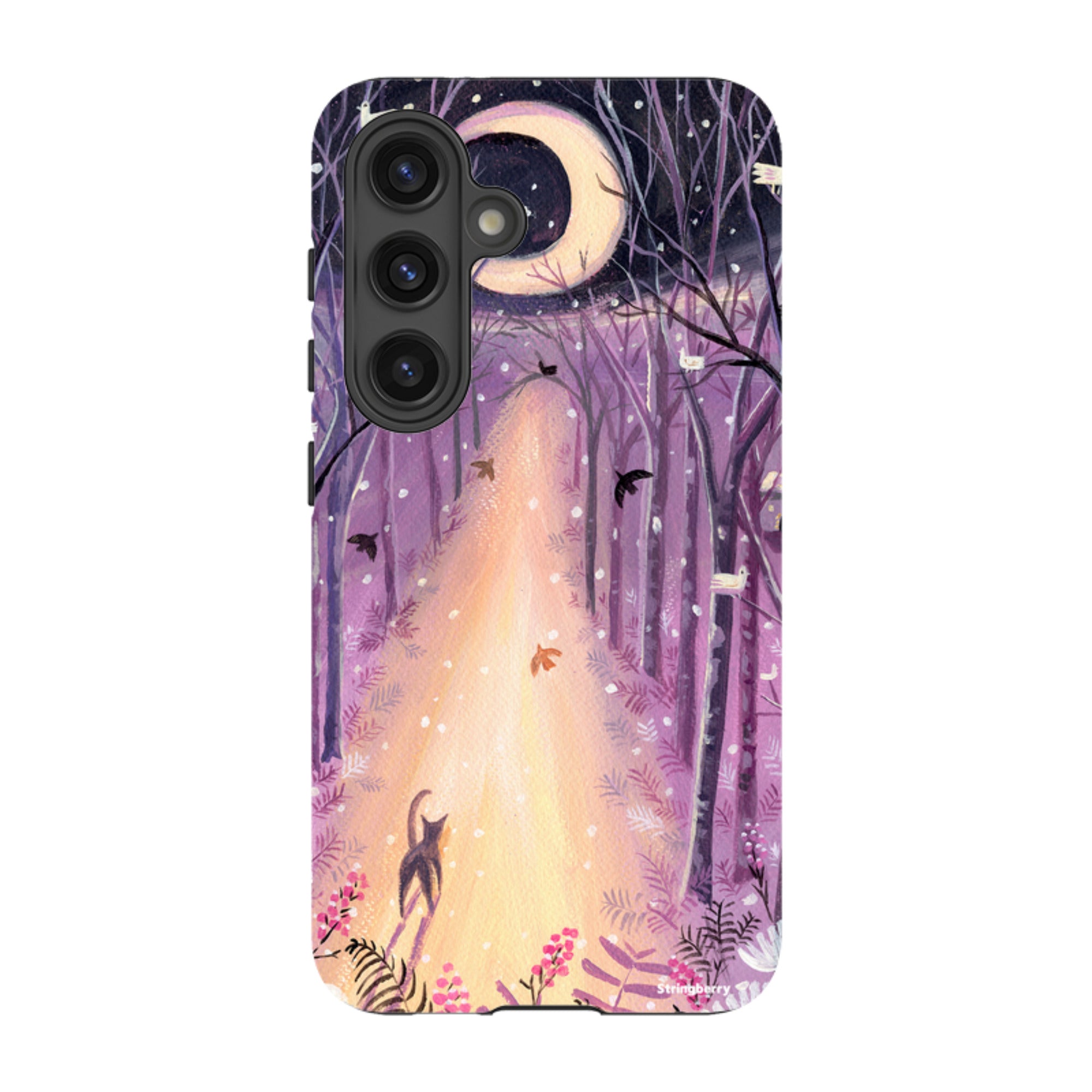 Samsung Tough Case - Forest Cat By Mary Stubberfield
