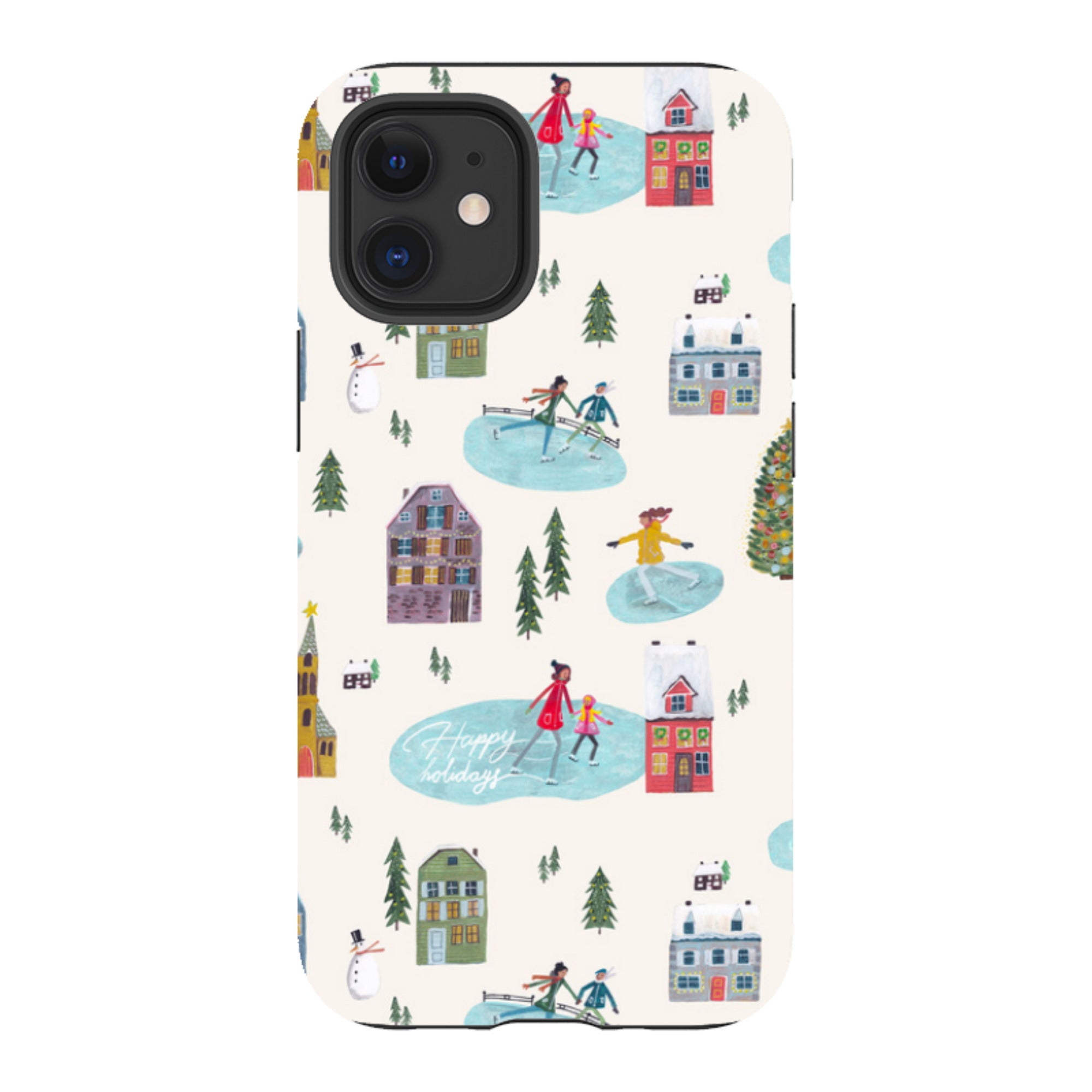 iPhone Tough Case - Happy Holidays By Caroline Bonne Muller