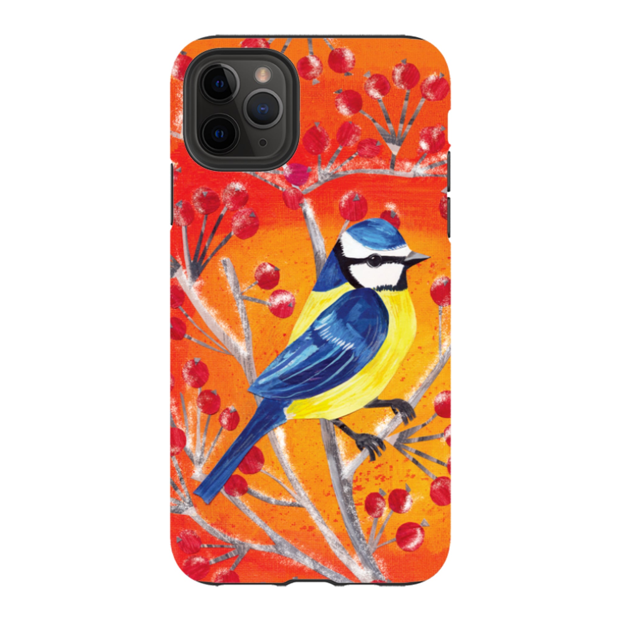 iPhone Tough Case - Blue Tit By Tracey English
