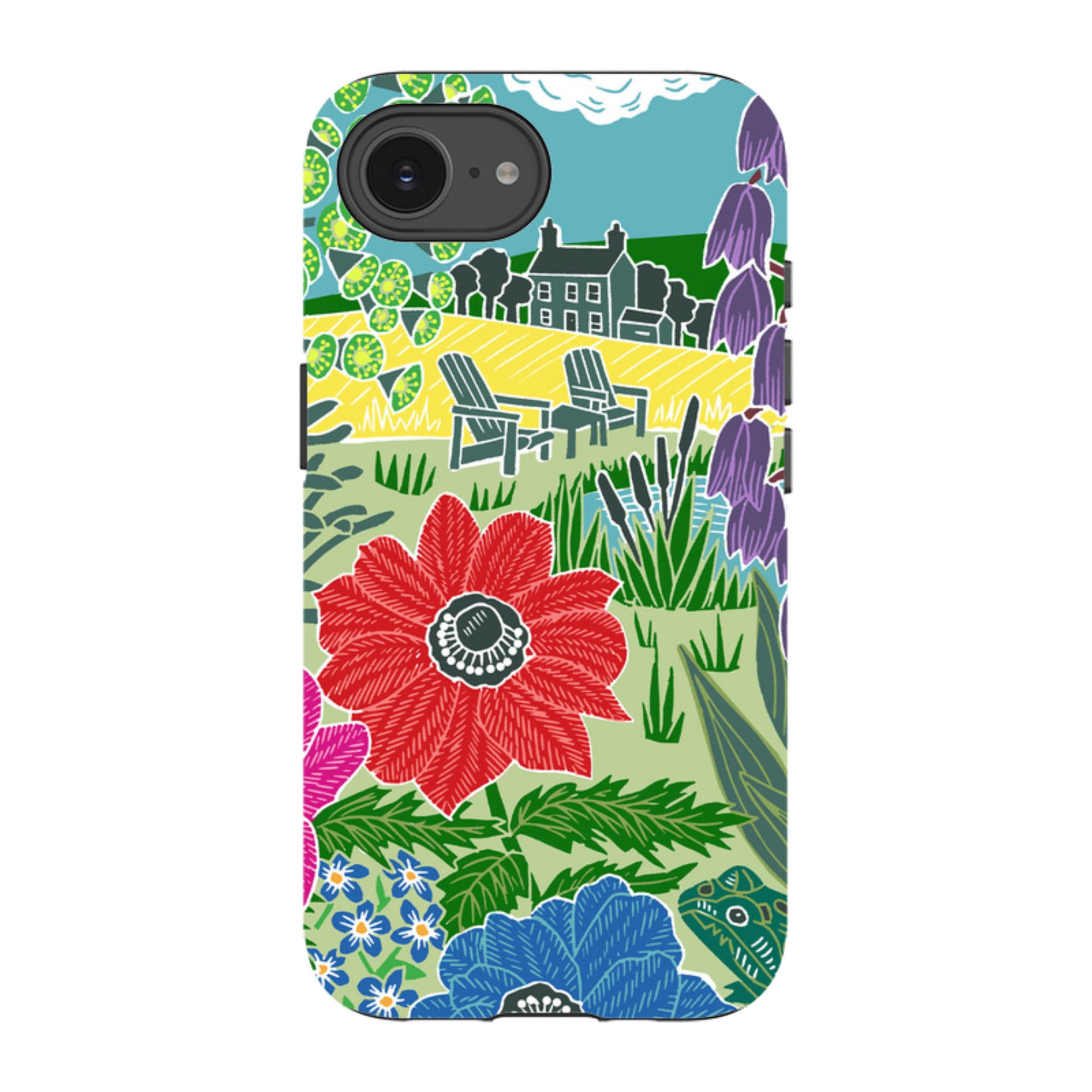 iPhone Tough Case - Camassias By kate Heiss