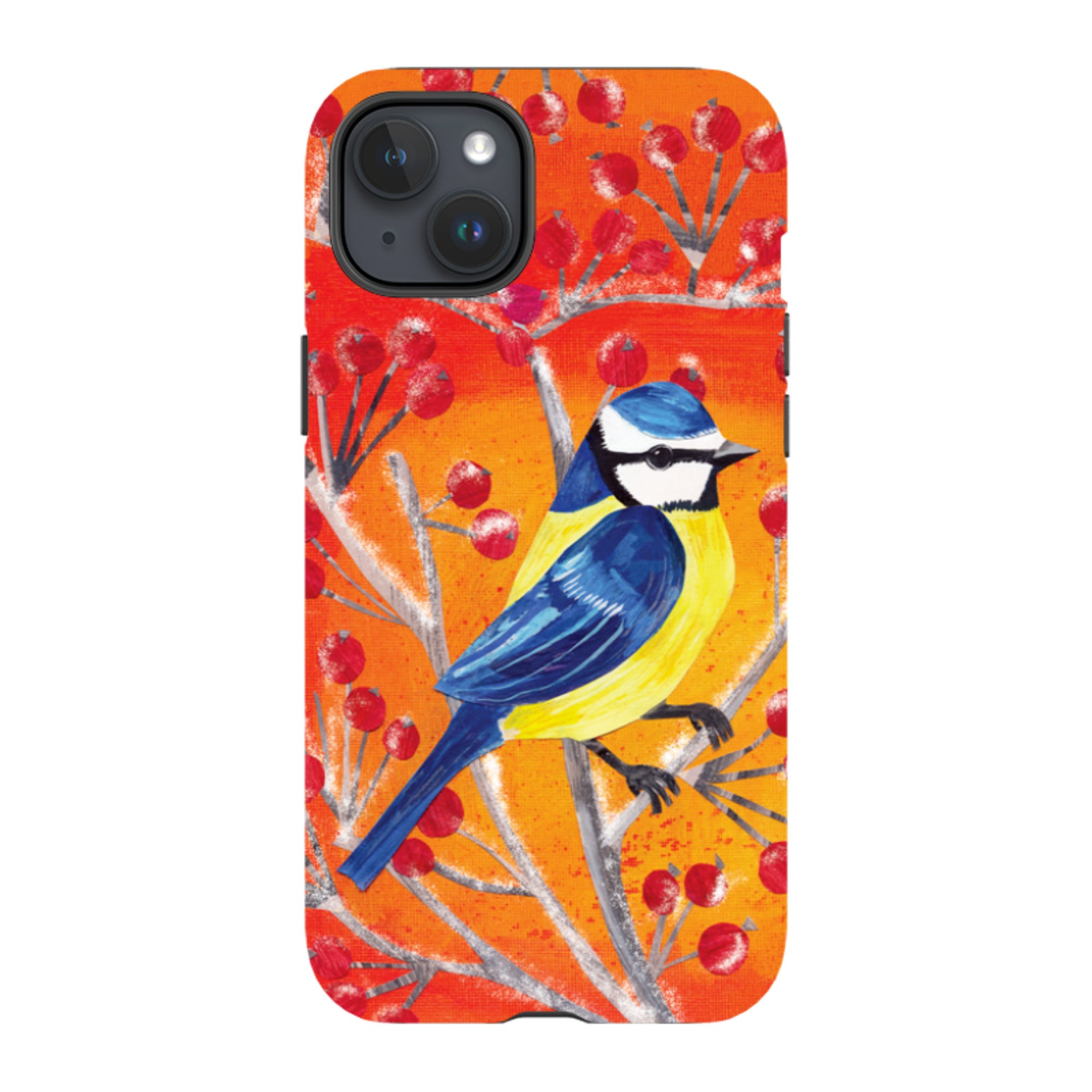 iPhone MagSafe Tough Case - Blue Tit By Tracey English