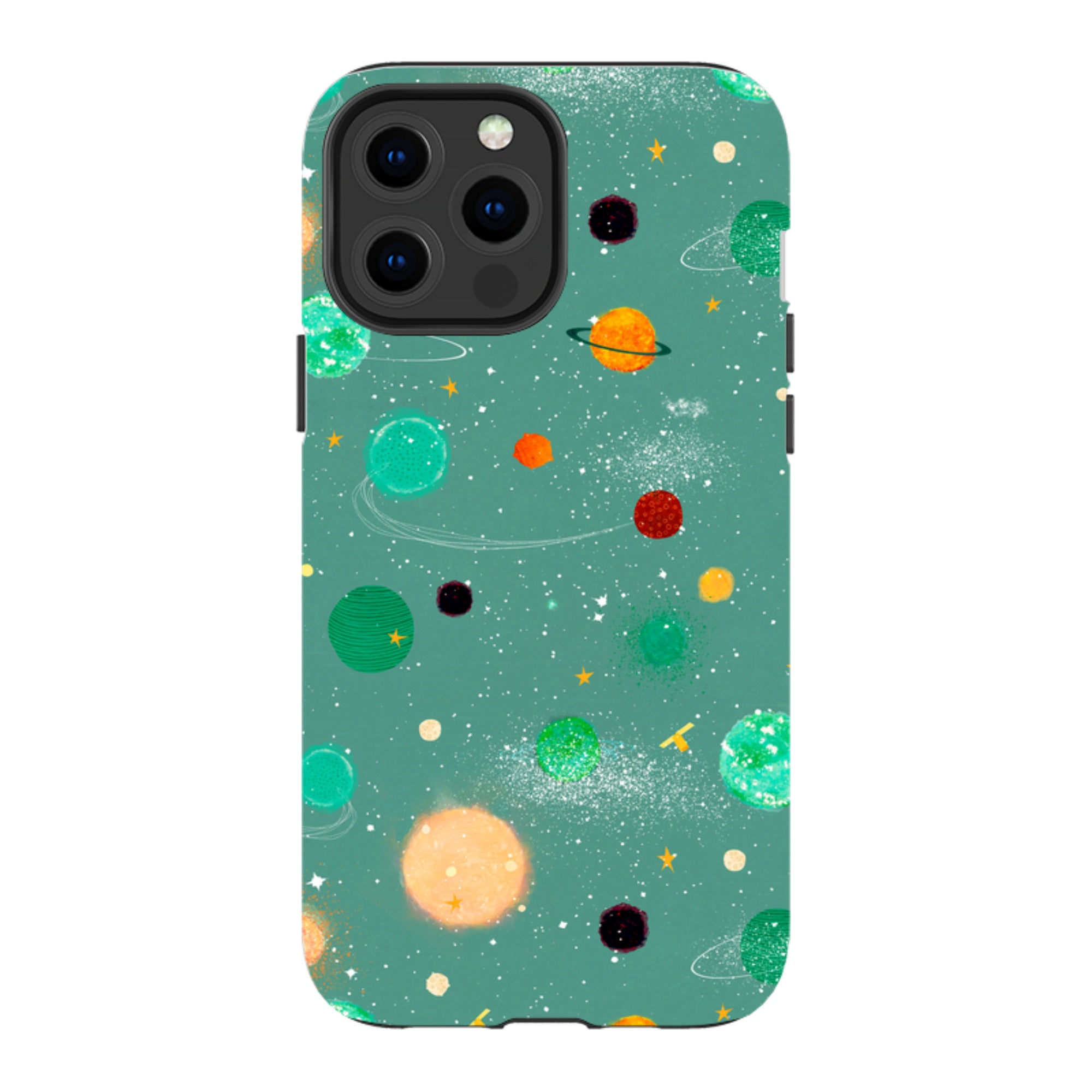 iPhone Tough Case - Far Far Away Green By Katherine Quinn