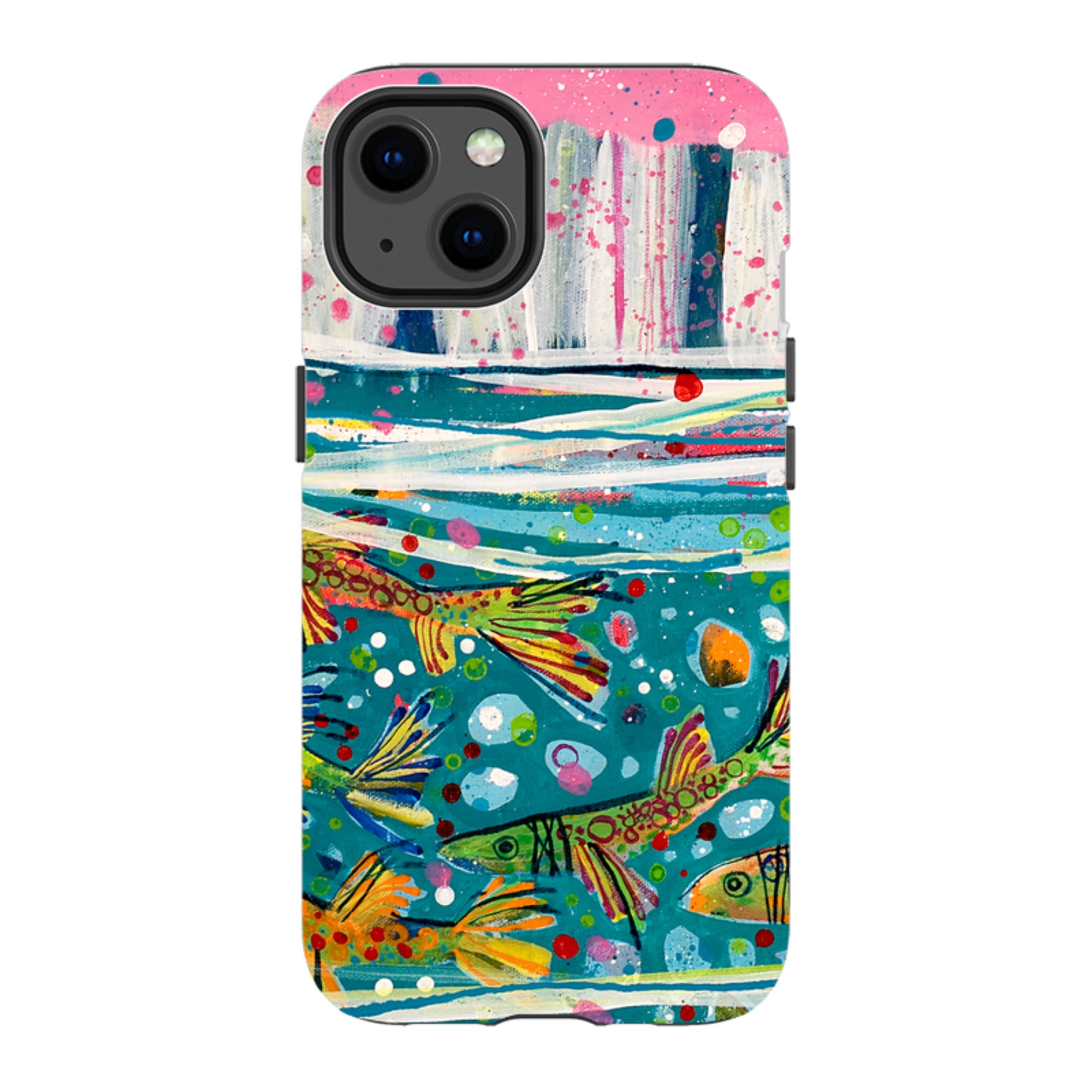 iPhone MagSafe Tough Case -  Something Fishy By Claire West
