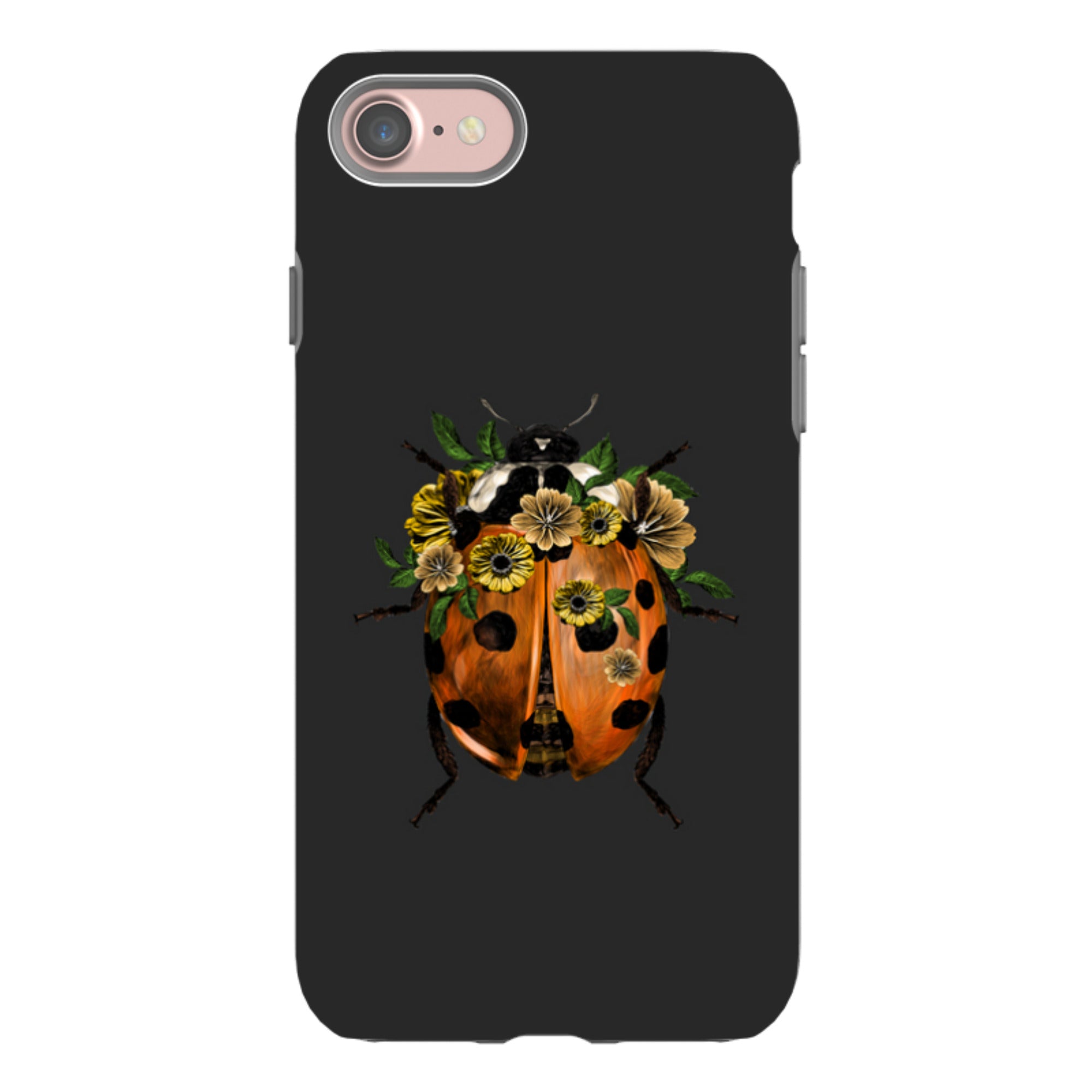 iPhone Tough Case - Ladybug Dark