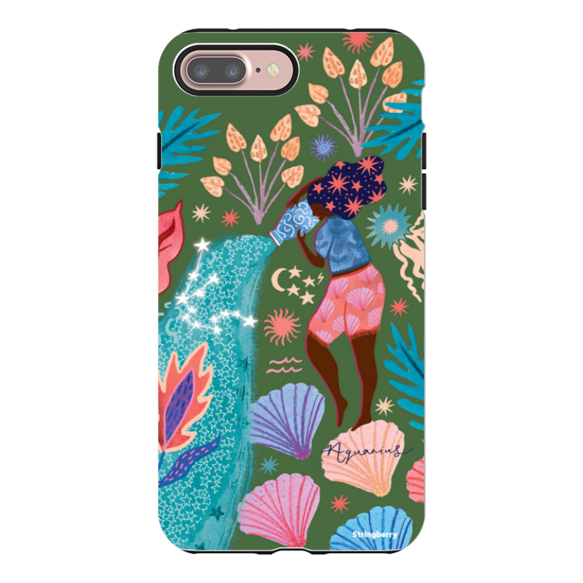 iPhone Tough Case - Aquarius By Emma Frances Grant