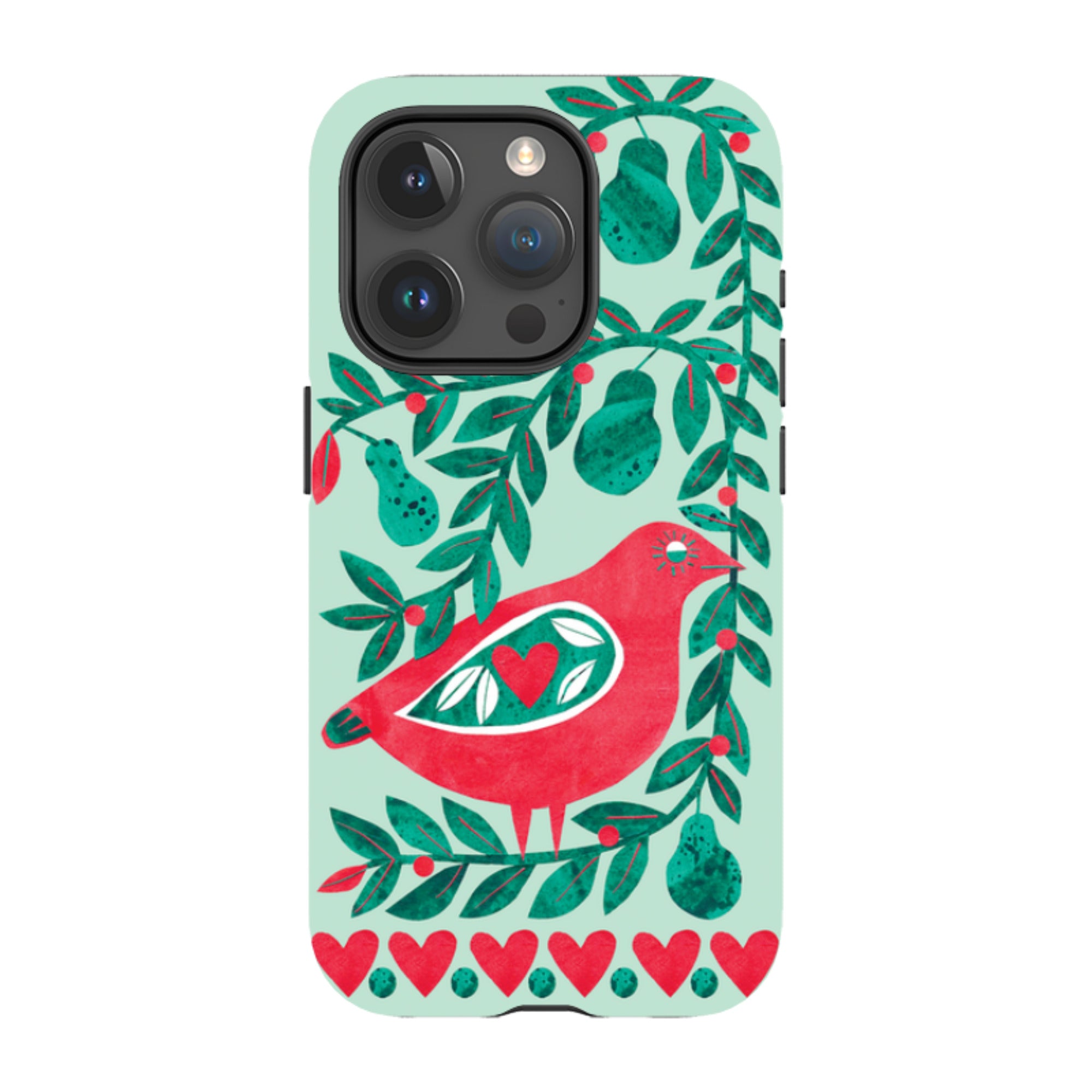 iPhone Tough Case - Partridge With Pears By Tracey English
