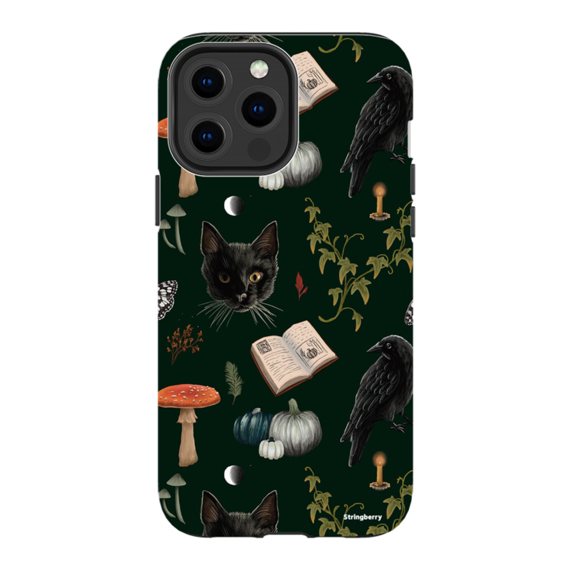iPhone Tough Case - Halloween Pattern I By Anna Stead
