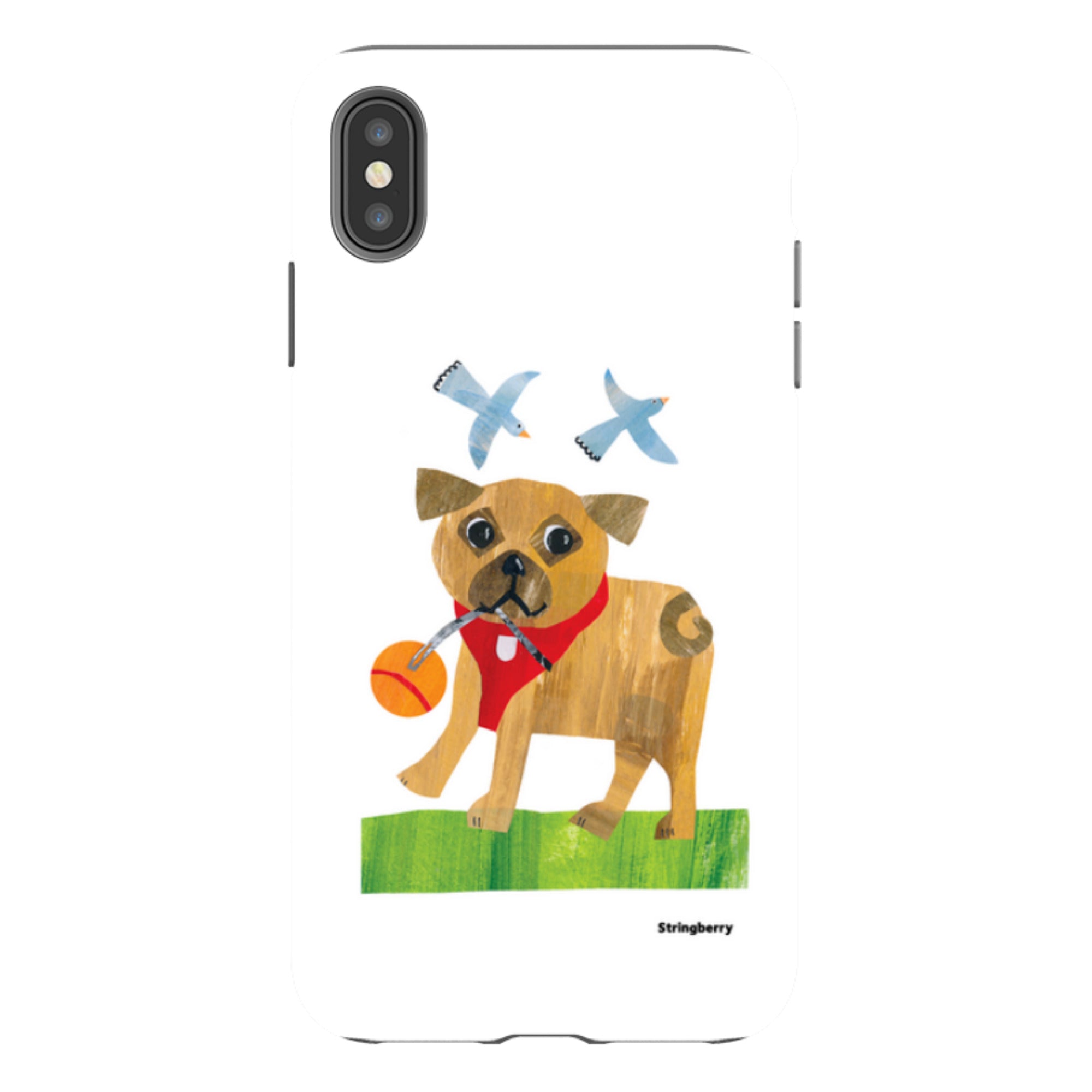iPhone Tough Case - Days Of Dogs IV By Tracey English