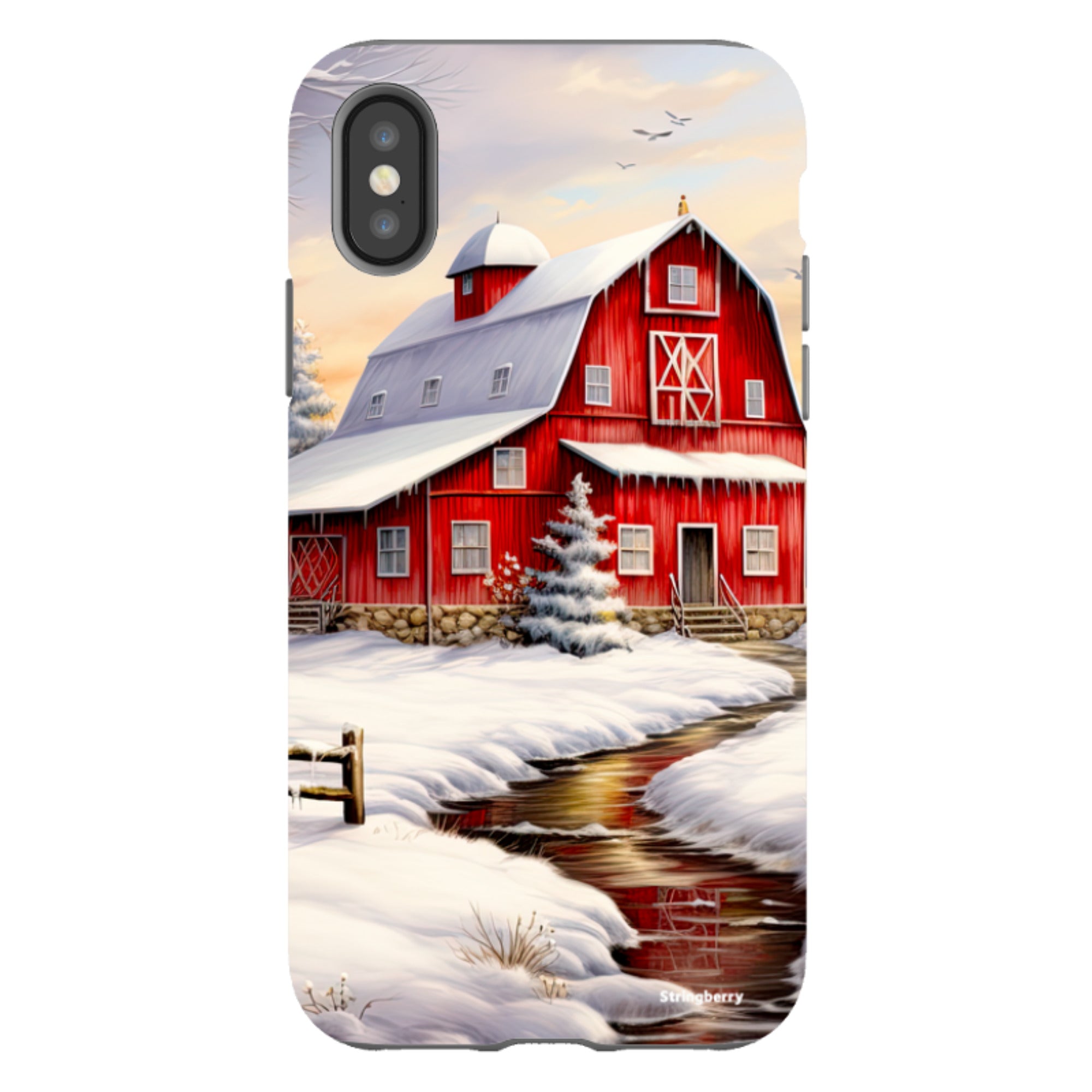 iPhone Tough Case - Winter Barn