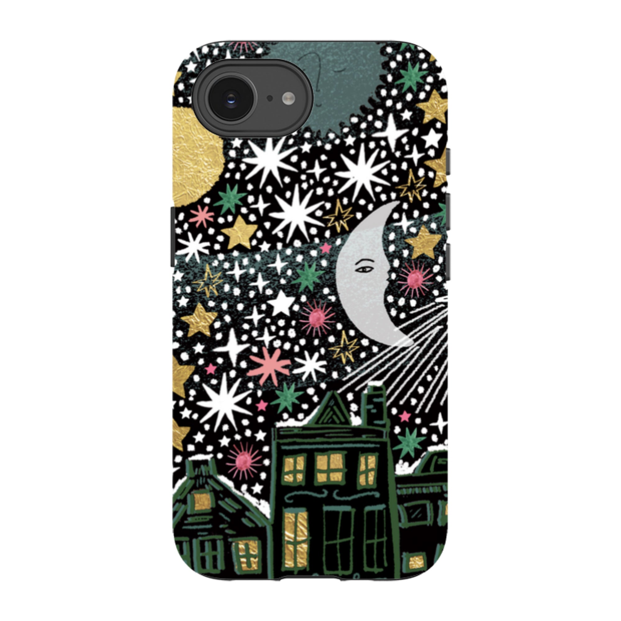 iPhone Tough Case - Night Before Xmas V By Emma Frances Grant