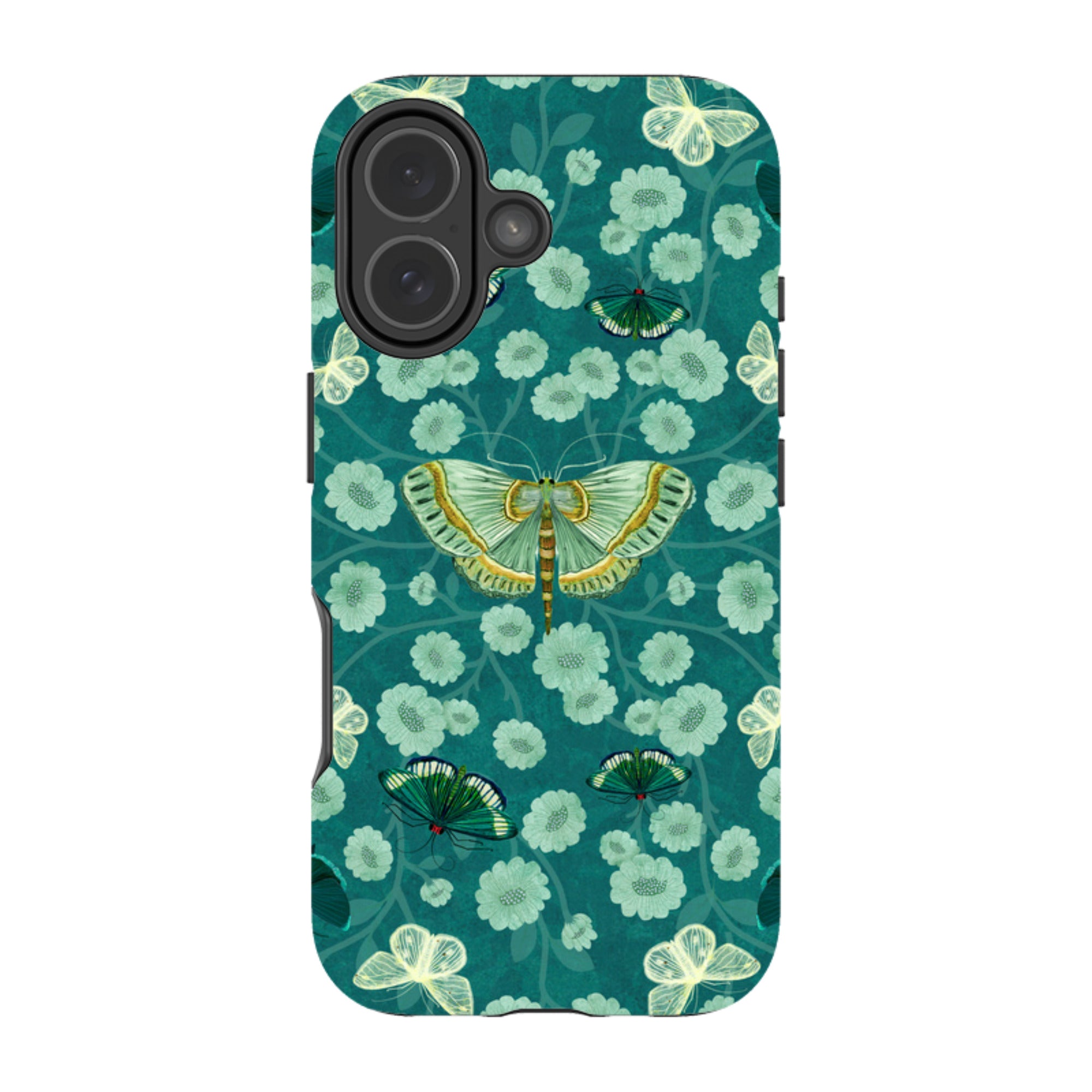 iPhone MagSafe Tough Case - Medium Moth 2 By Katherine Quinn
