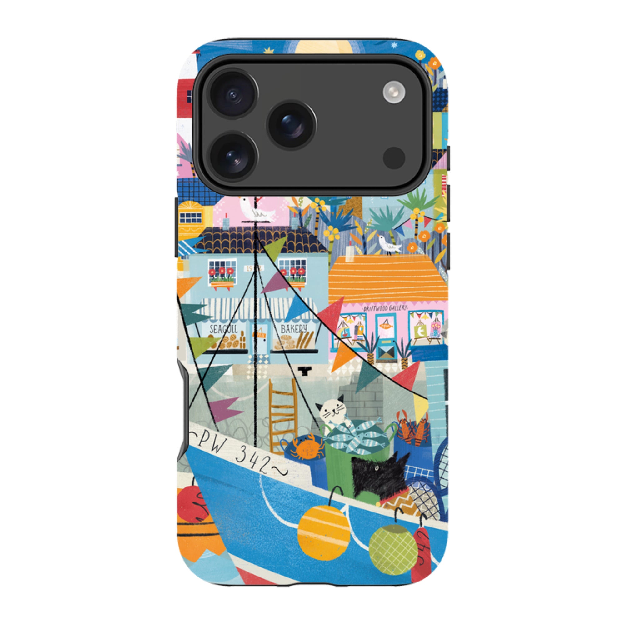 iPhone Case - Night Harbour 2 By Ali Brookes