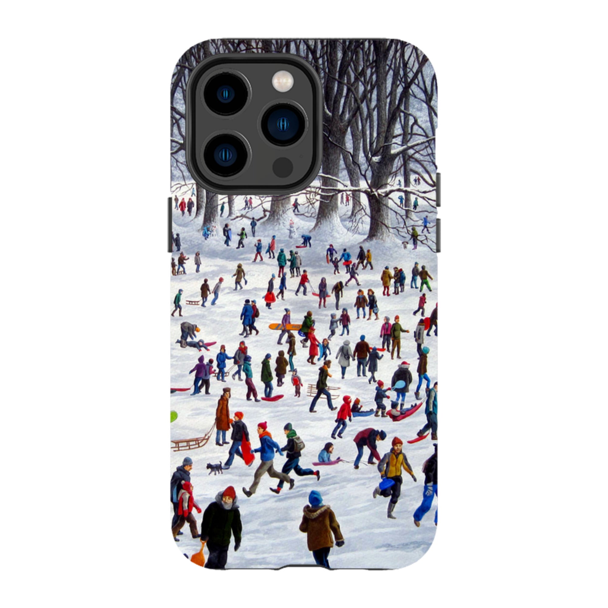 iPhone Tough Case - Snowtime By Philip Hood
