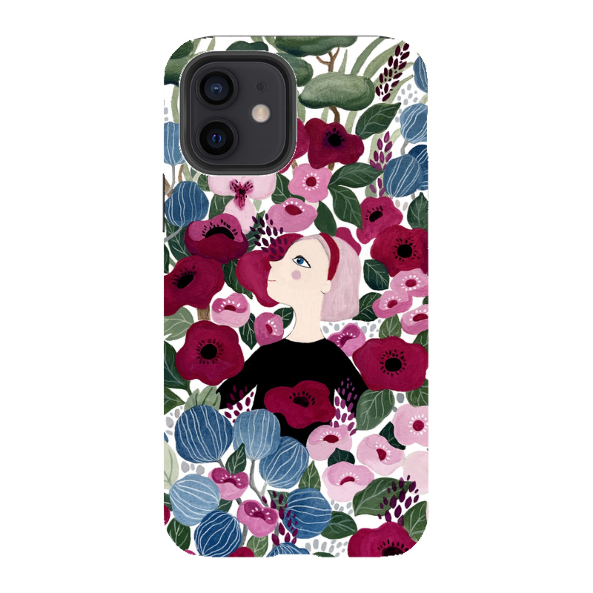 iPhone Tough Case - Flower Garden By Bex Parkin