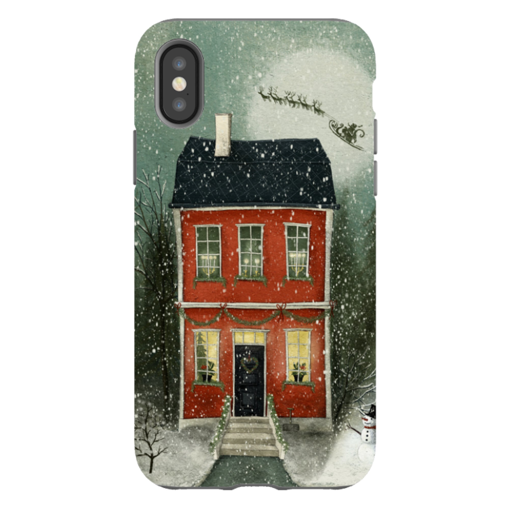 iPhone Tough Case - Night Before Christmas By Maja Lindberg