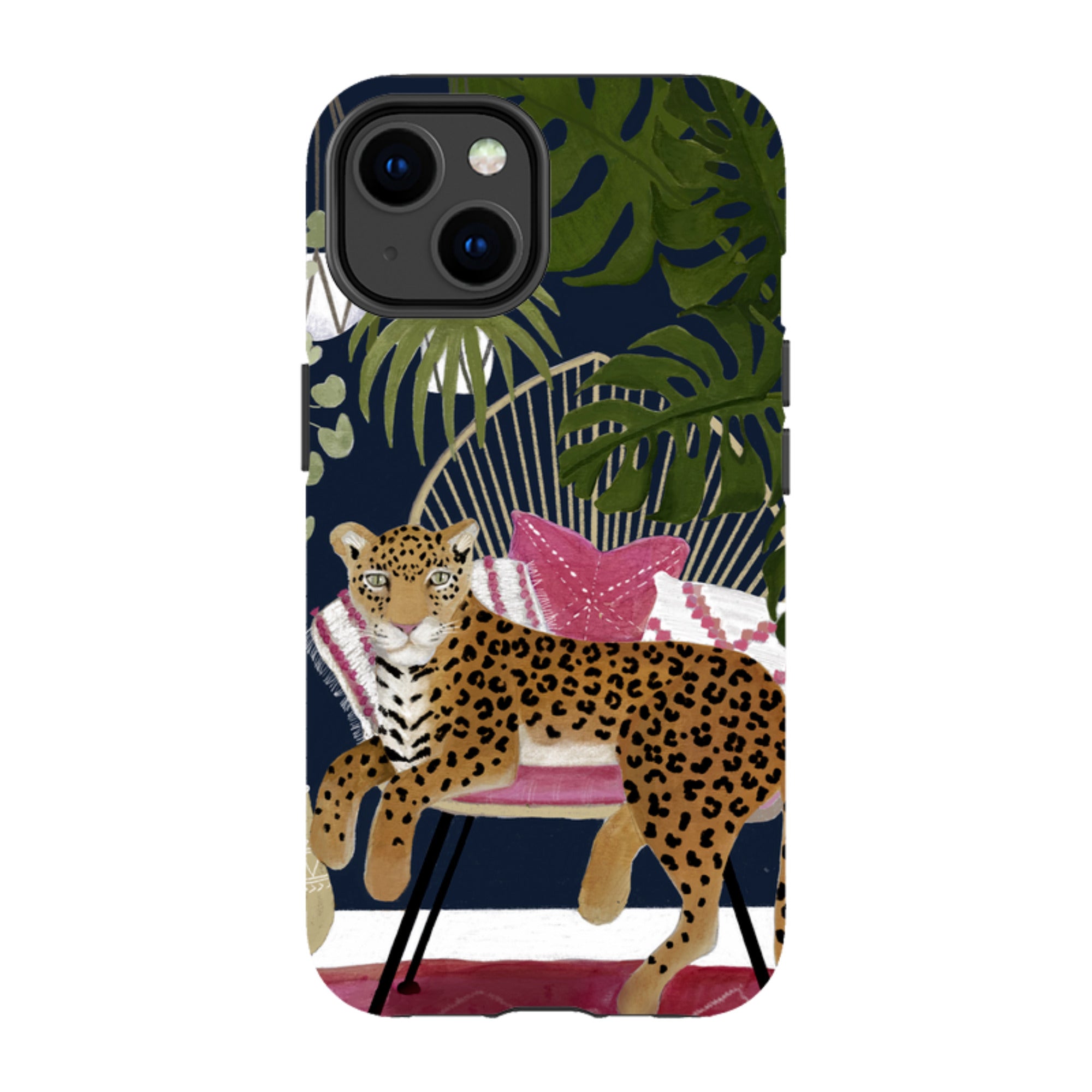 iPhone Tough Case - Boho Leopard By Bex Parkin
