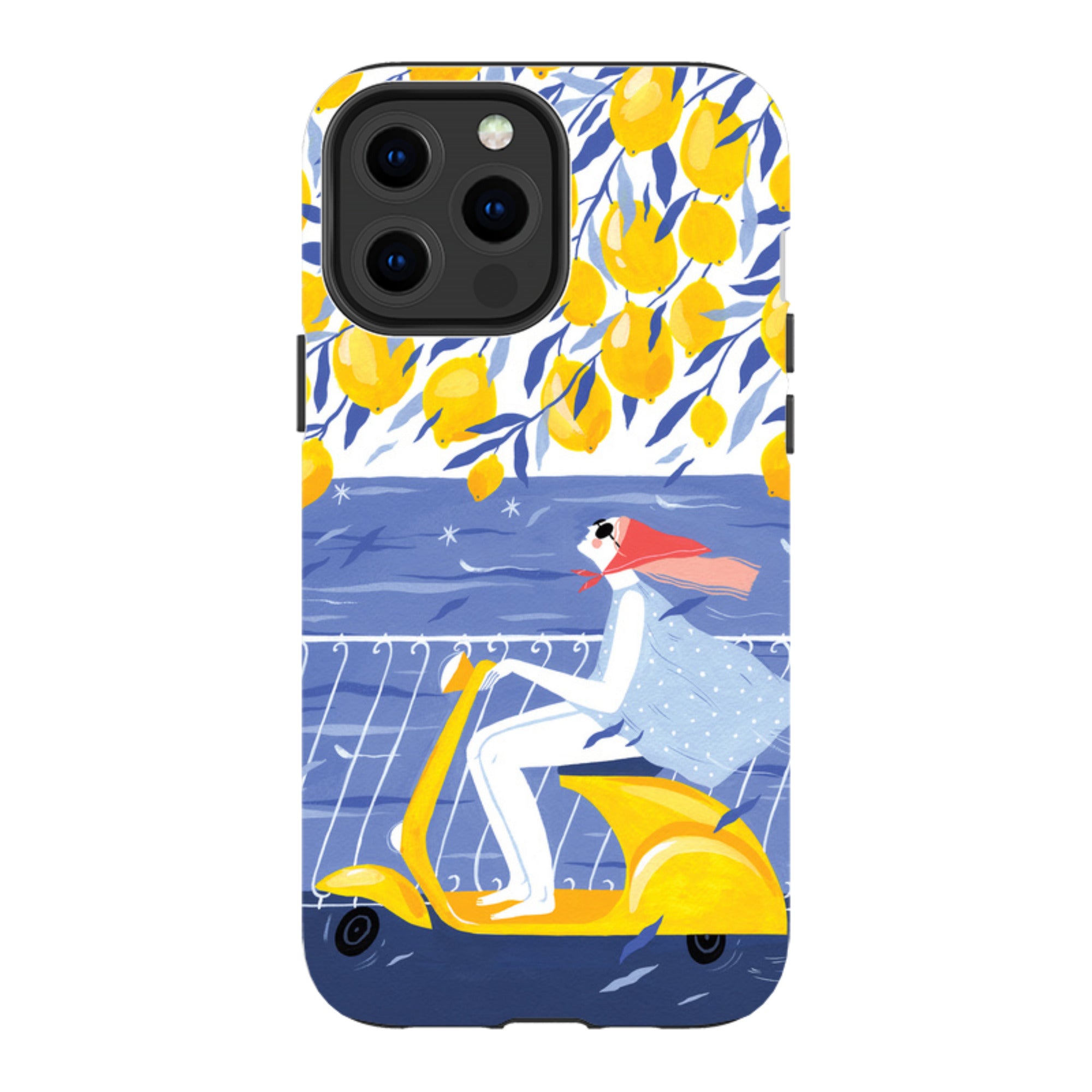 iPhone Tough Case - Amalfi Ride By Madalina Andronic