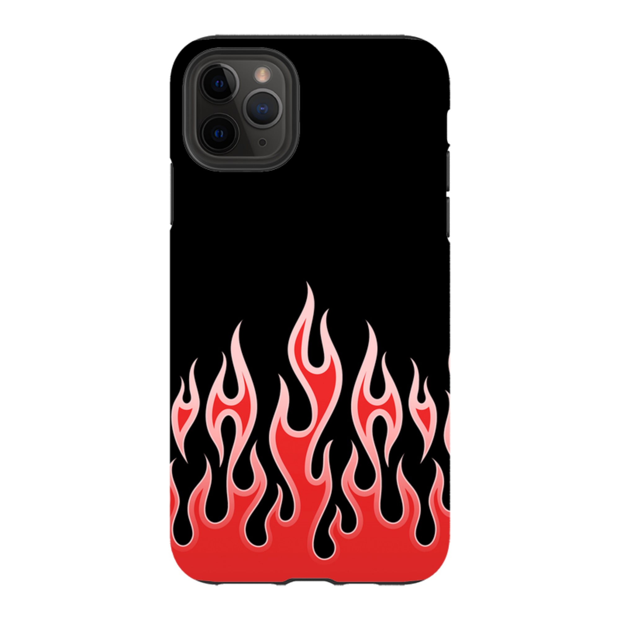 iPhone Tough Case - Red Flames