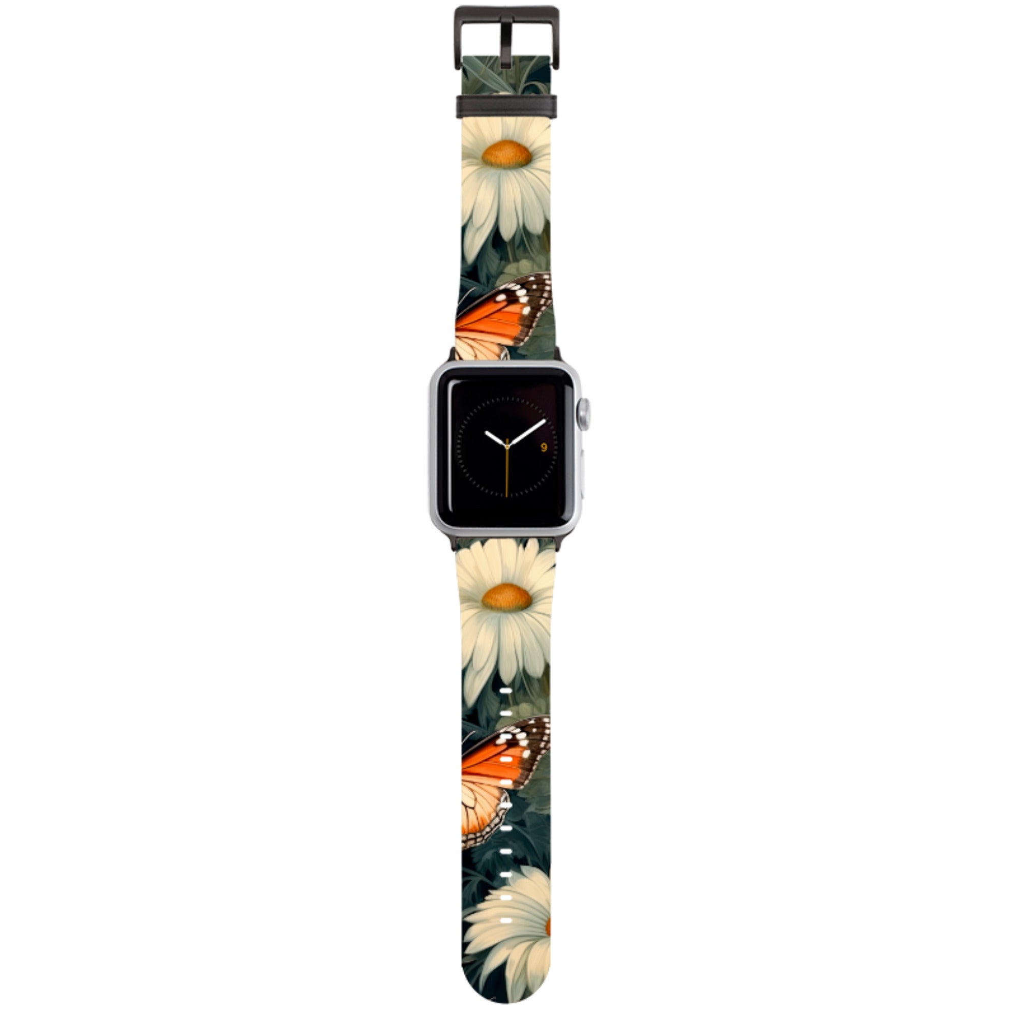 Butterfly Daisies III Apple Watch Strap