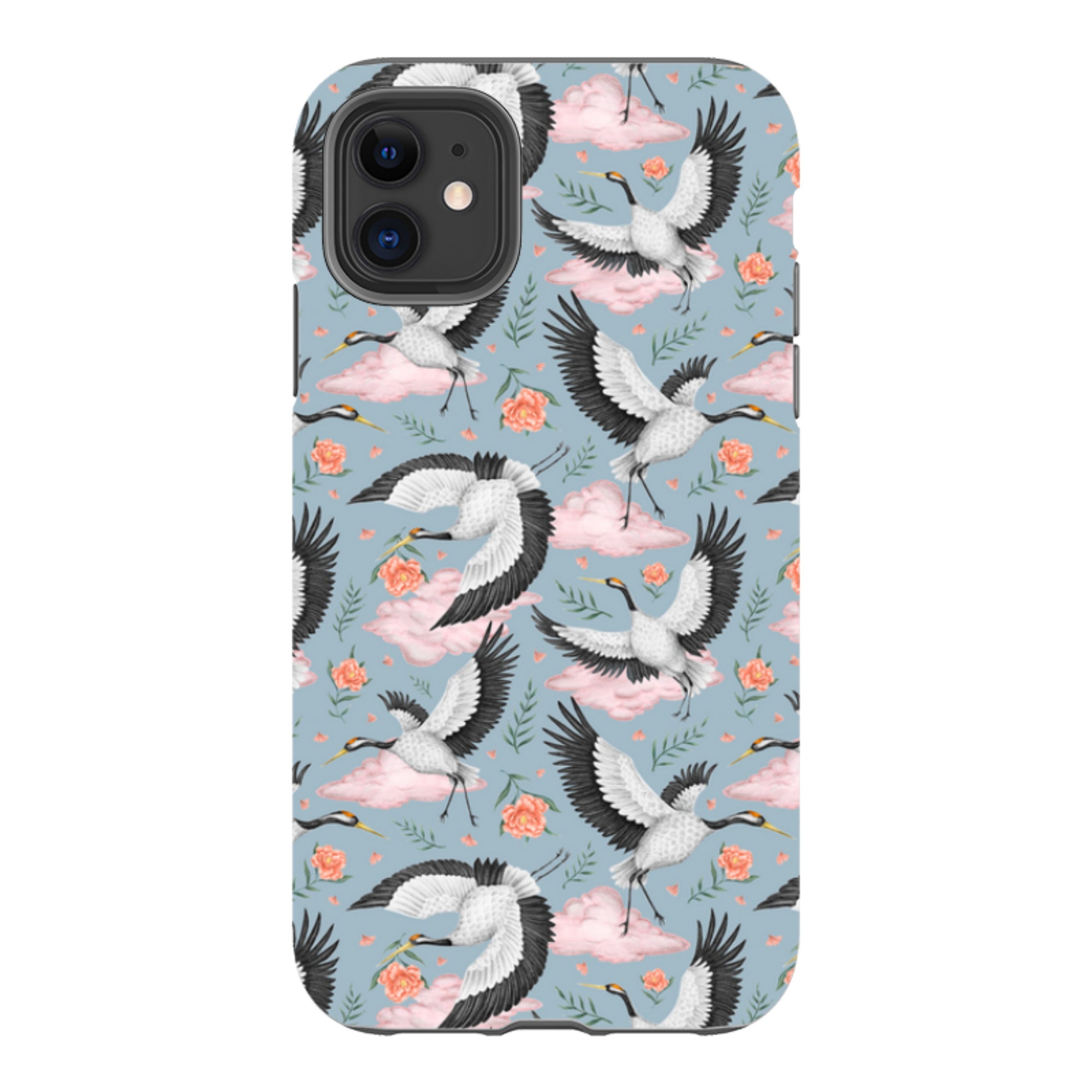 iPhone Tough Case - Flight Of The Cranes By Catherine Rowe