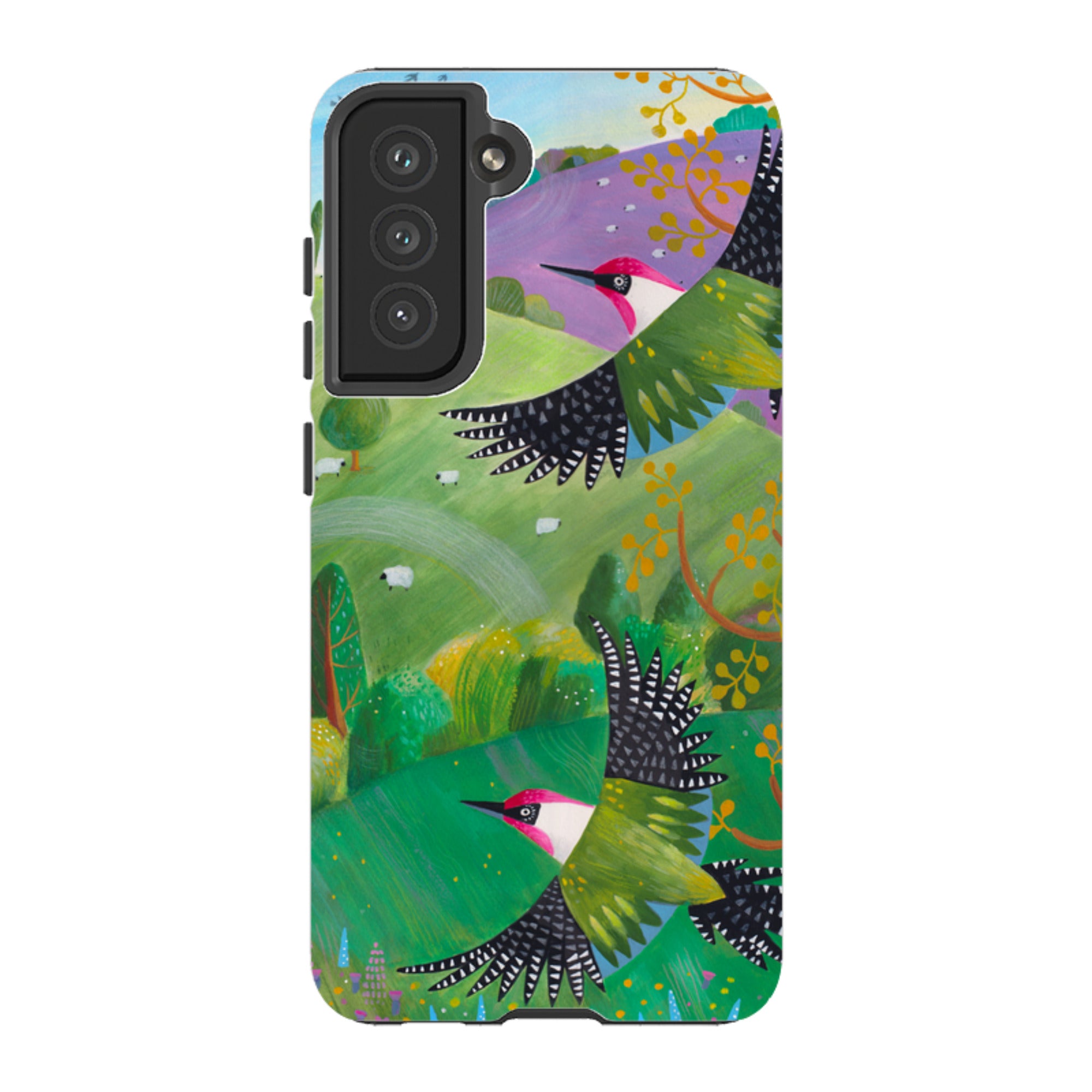 Samsung Tough Case - Woodpeckers By Bex Parkin