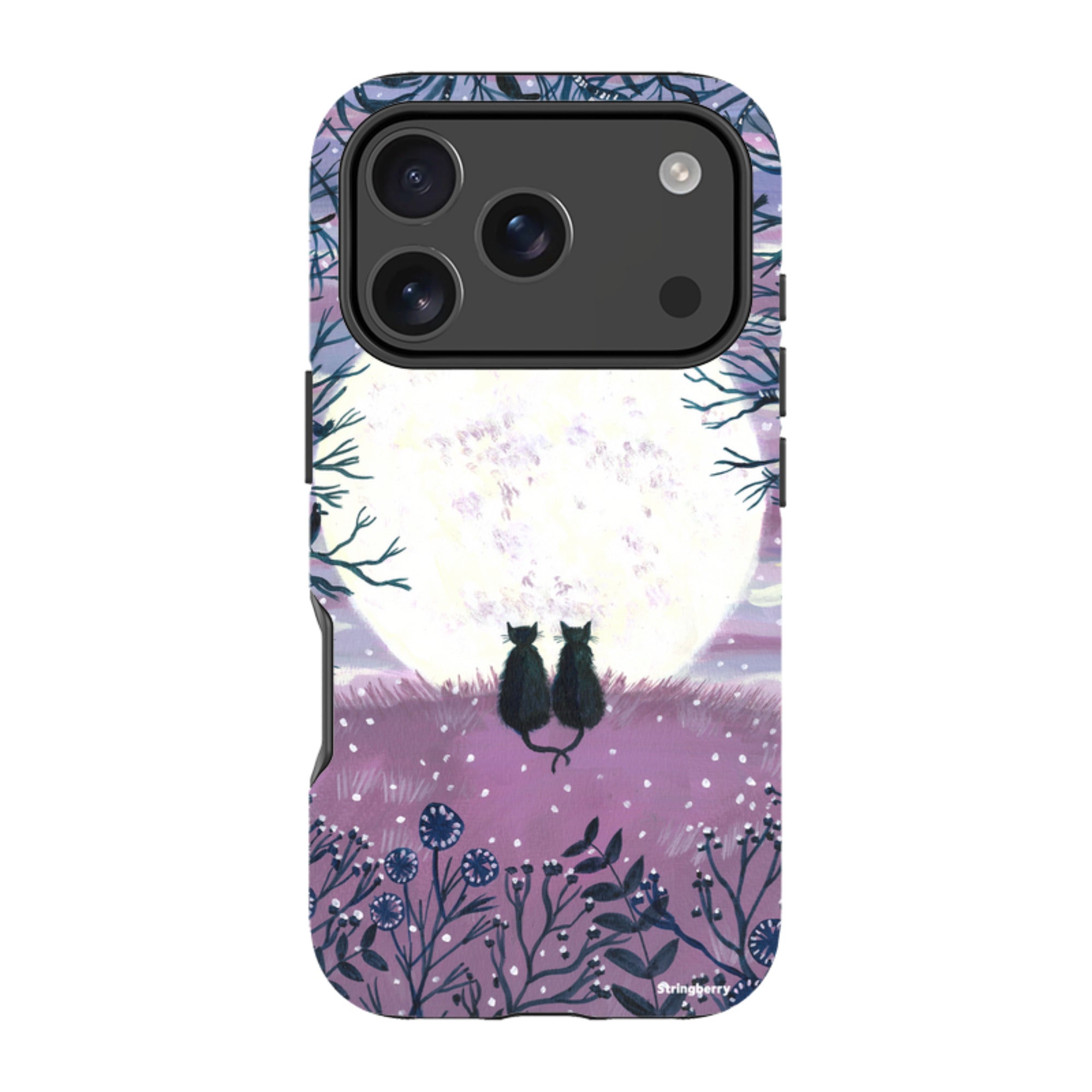 iPhone Tough Case - Winter Cats II By Mary Stubberfield