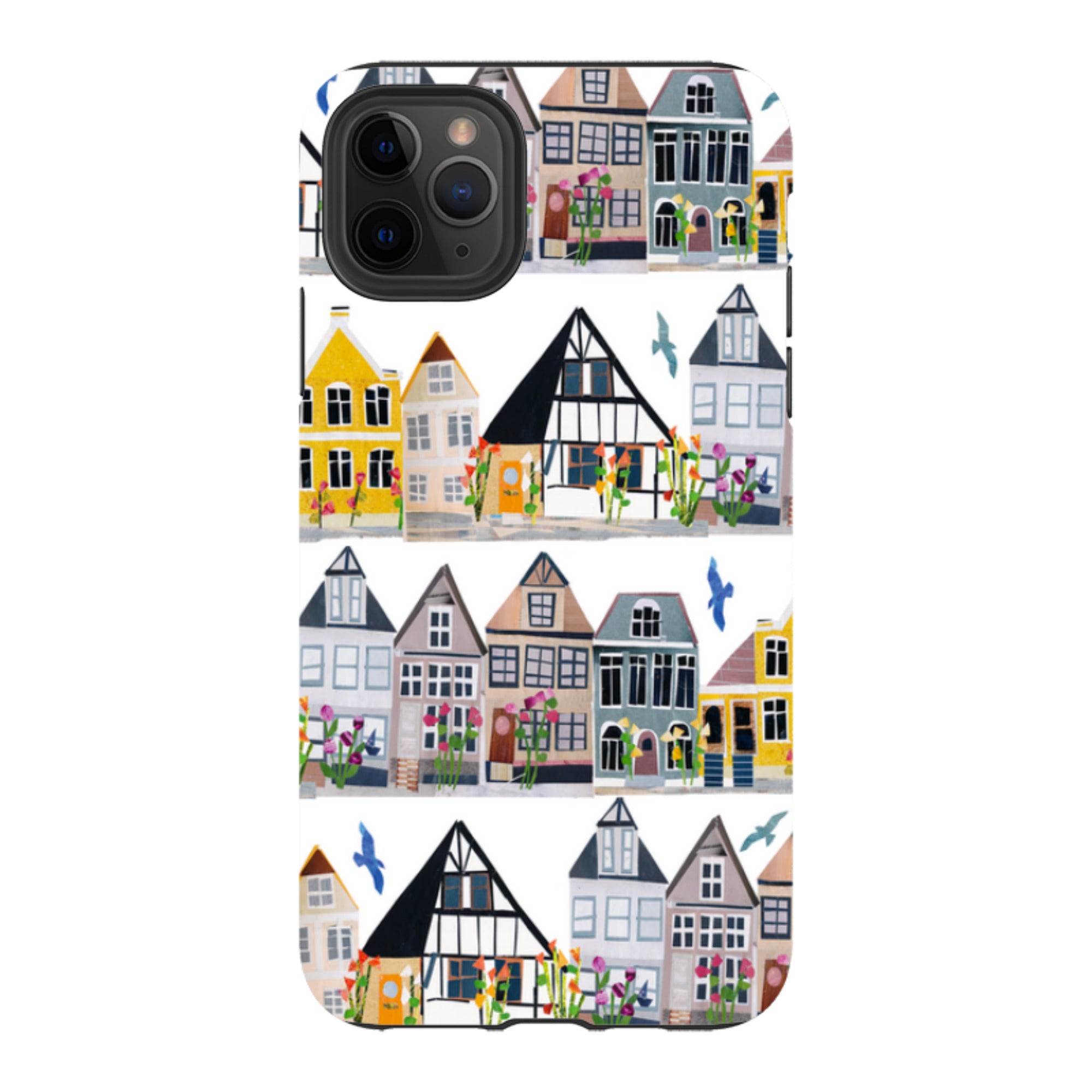 iPhone Tough Case - Danish Houses By Tracey English
