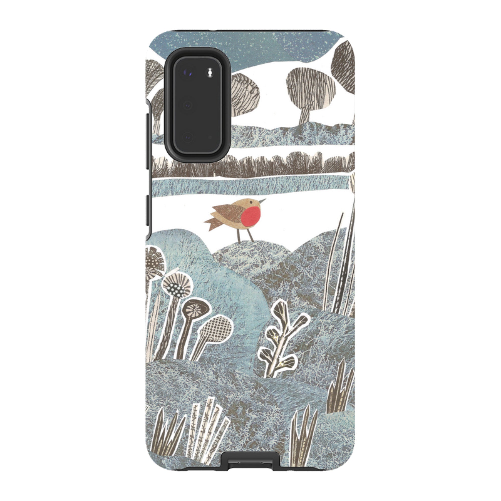 Samsung Tough Case - Frost Robin By Jane Robbins