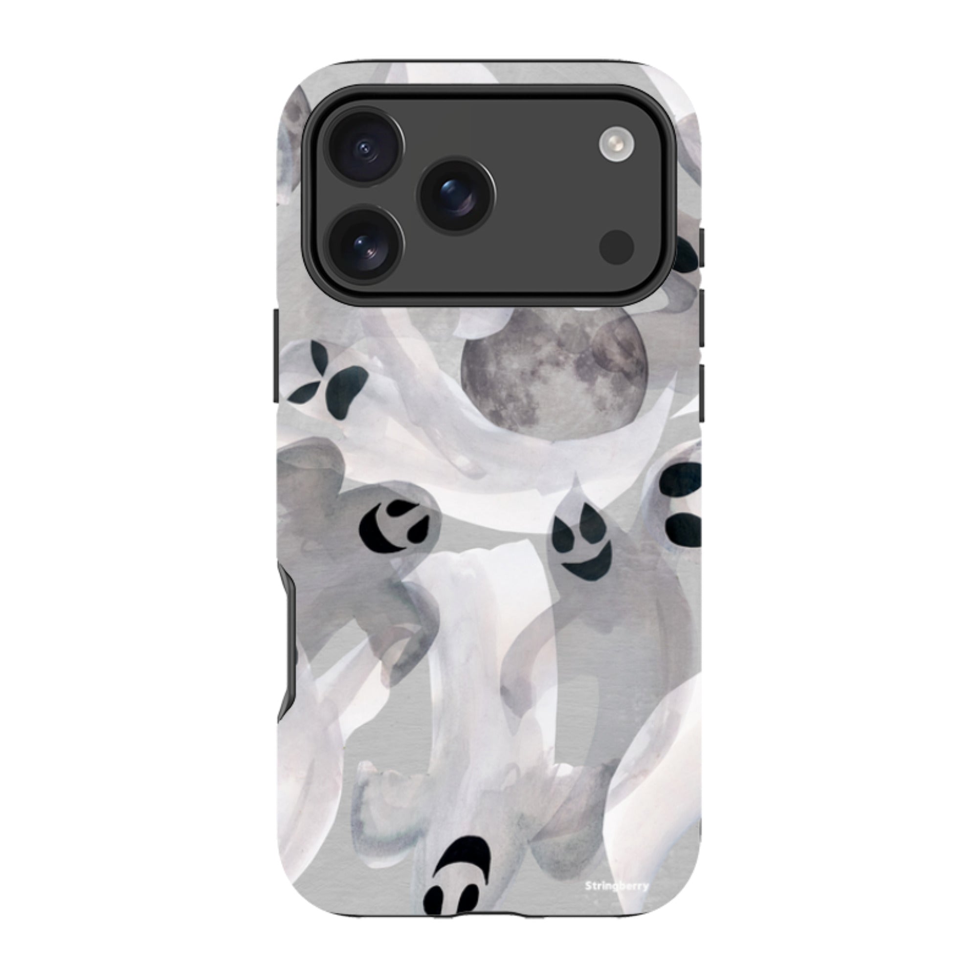 iPhone MagSafe Tough Case - Ghosts and Moons By Tracey English
