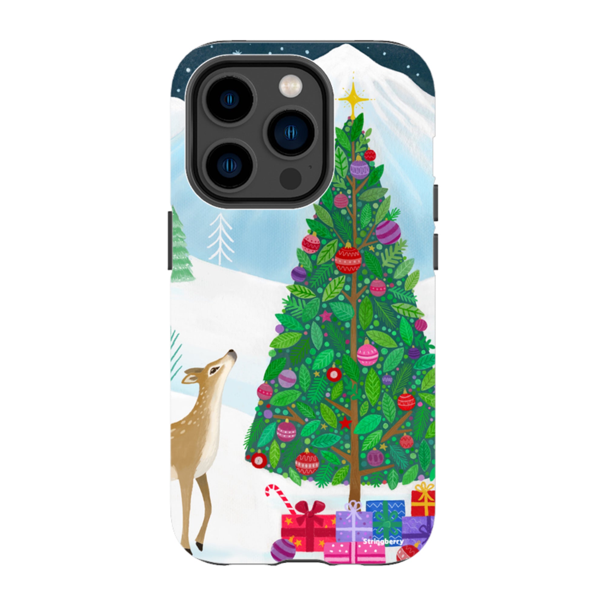 iPhone Tough Case - Jolly Season By Bex Parkin