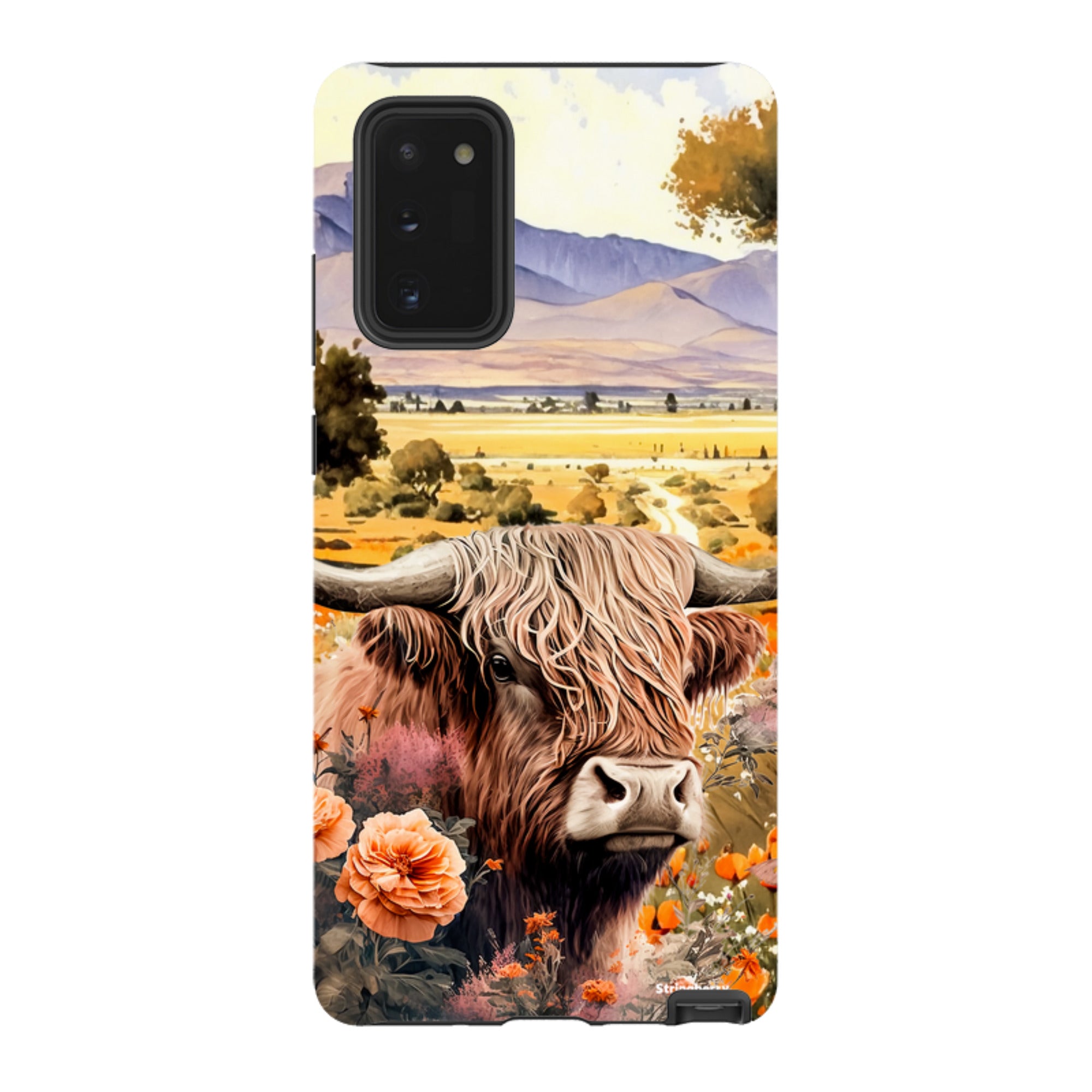 Samsung Tough Case - Highland Cow III