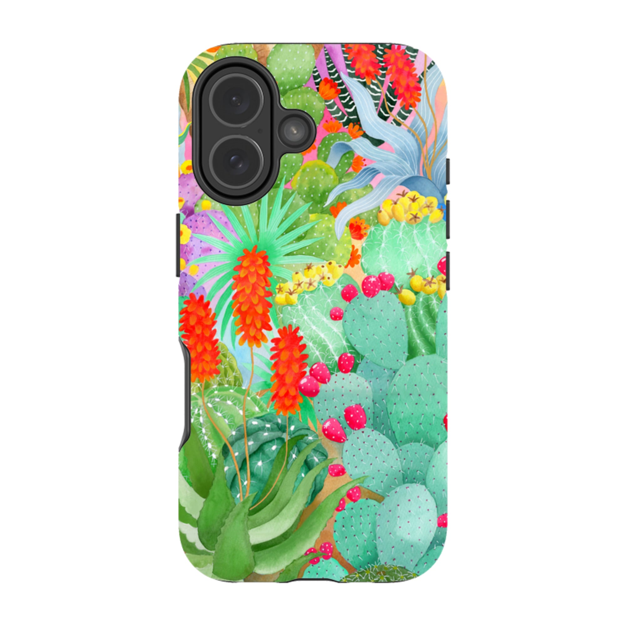 iPhone Tough Case - Cactus By Bex Parkin
