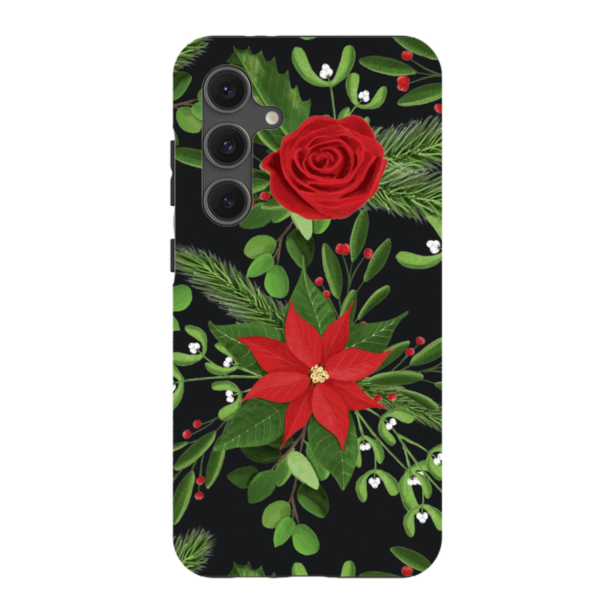 Samsung Tough Case - Black White Plaid By Abby Jacobs