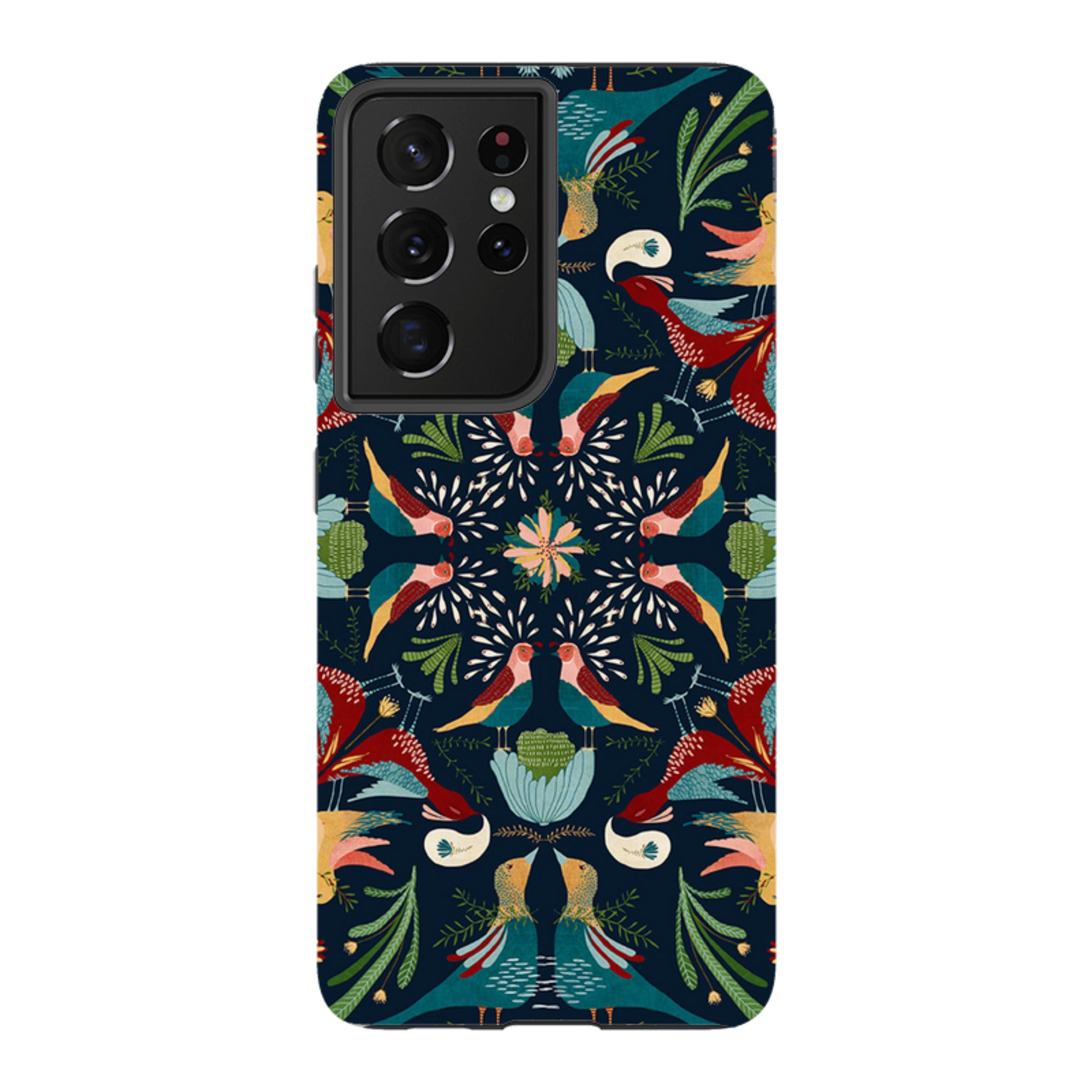 Samsung Tough Case - Navy Hanky By Katherine Quinn