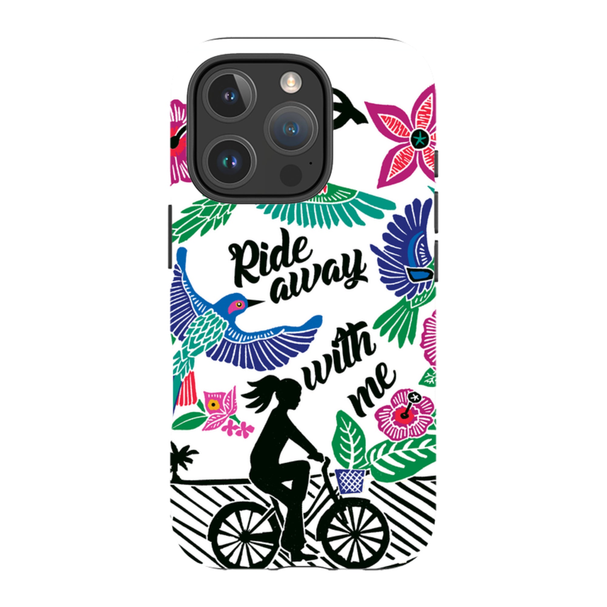 iPhone Tough Case - Ride With Me By Kate Heiss