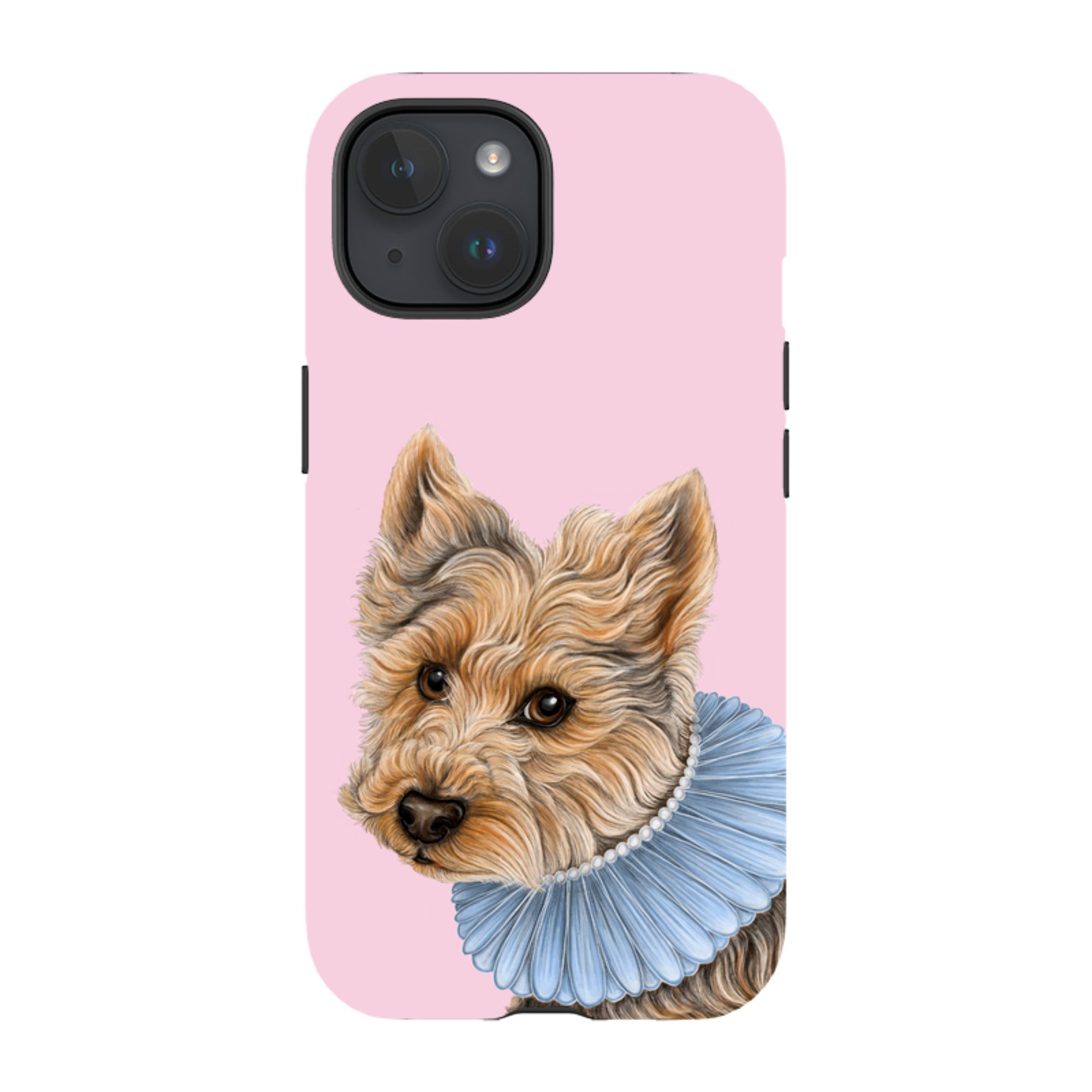 iPhone Tough Case - Yorkie 2 By Catherine Rowe