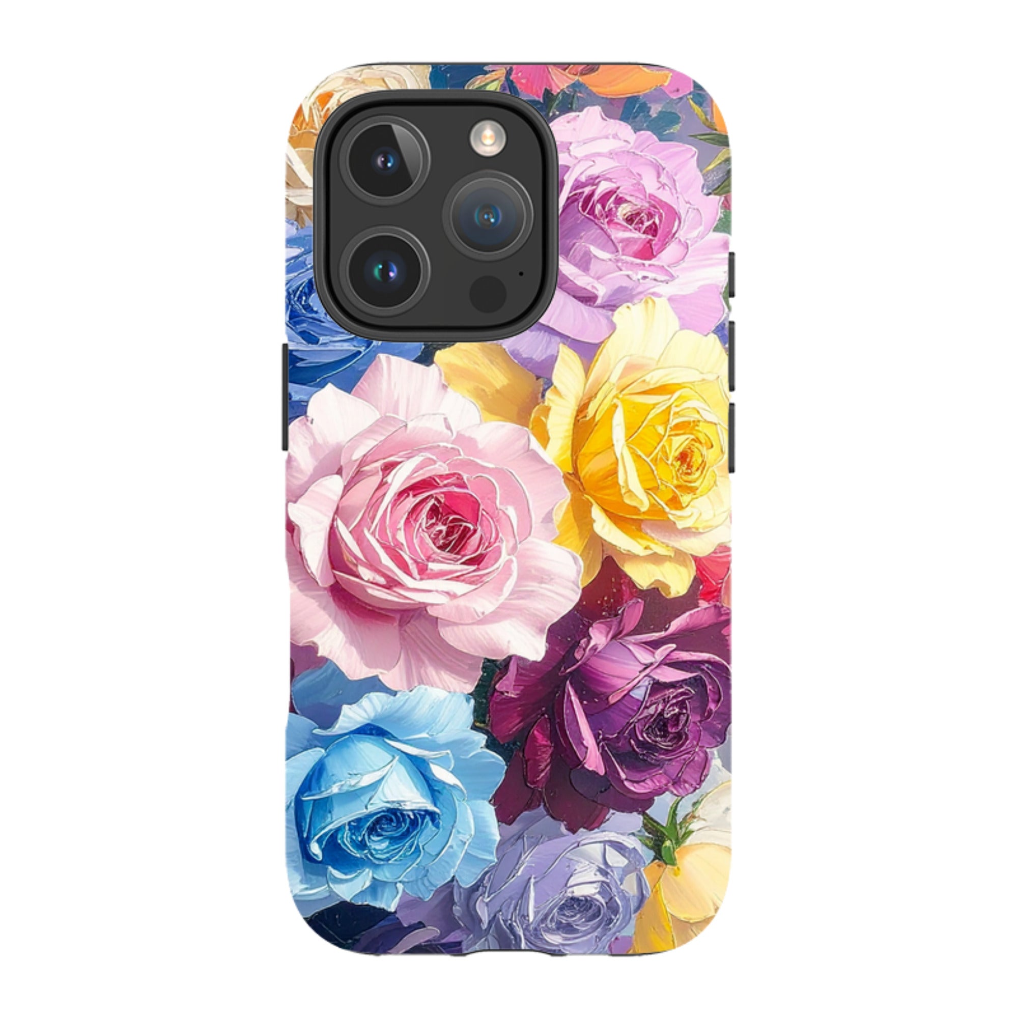 iPhone MagSafe Tough Case - Summer Floral Roses