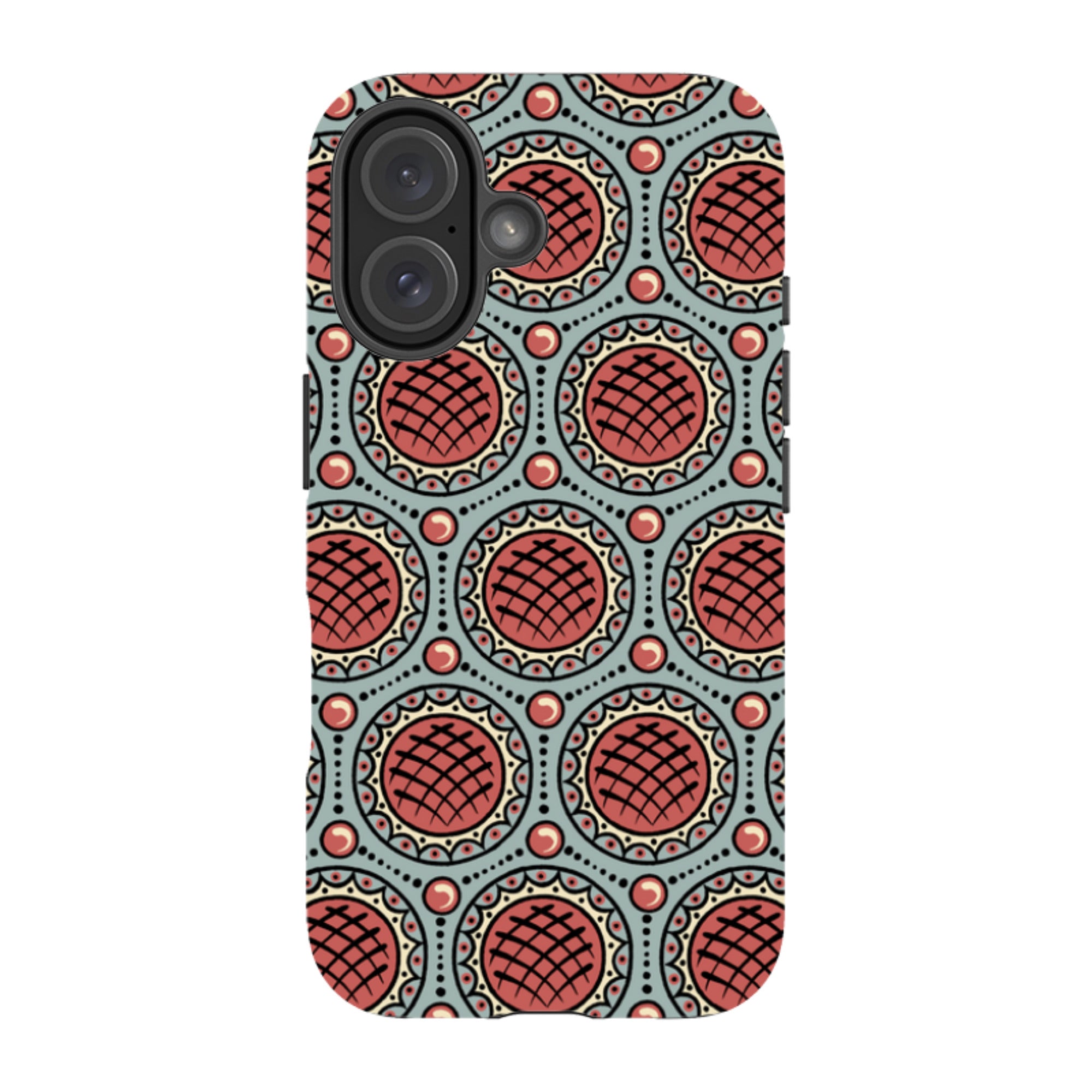 iPhone MagSafe Tough Case - Charleston Red By Cressida Bell