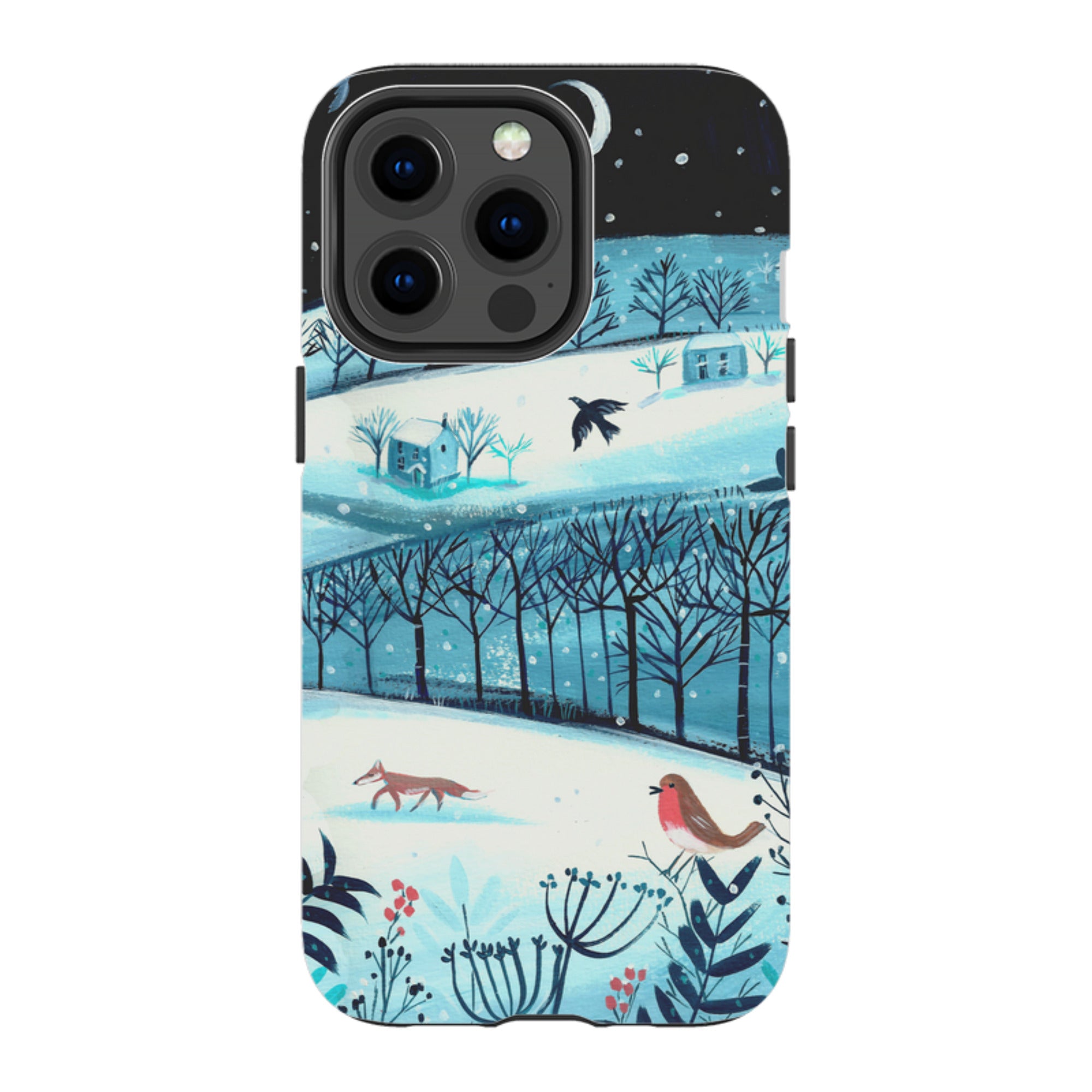 iPhone Tough Case - Winterscape-2 By Mary Stubberfield