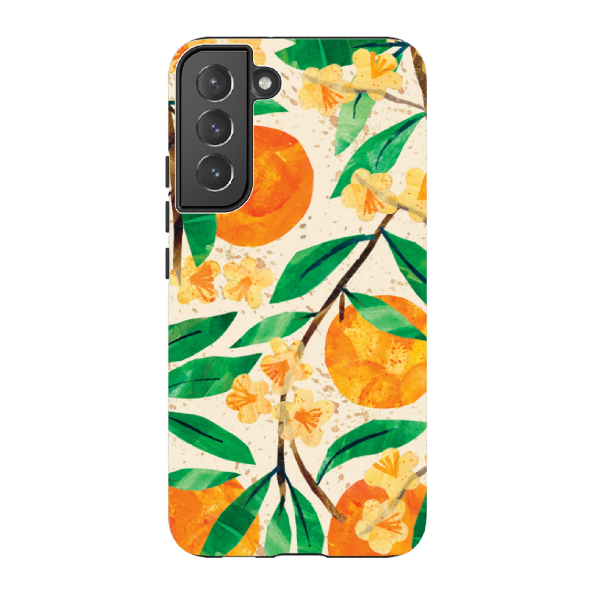 Samsung Tough  Case - Orange Blossom By Tracey English