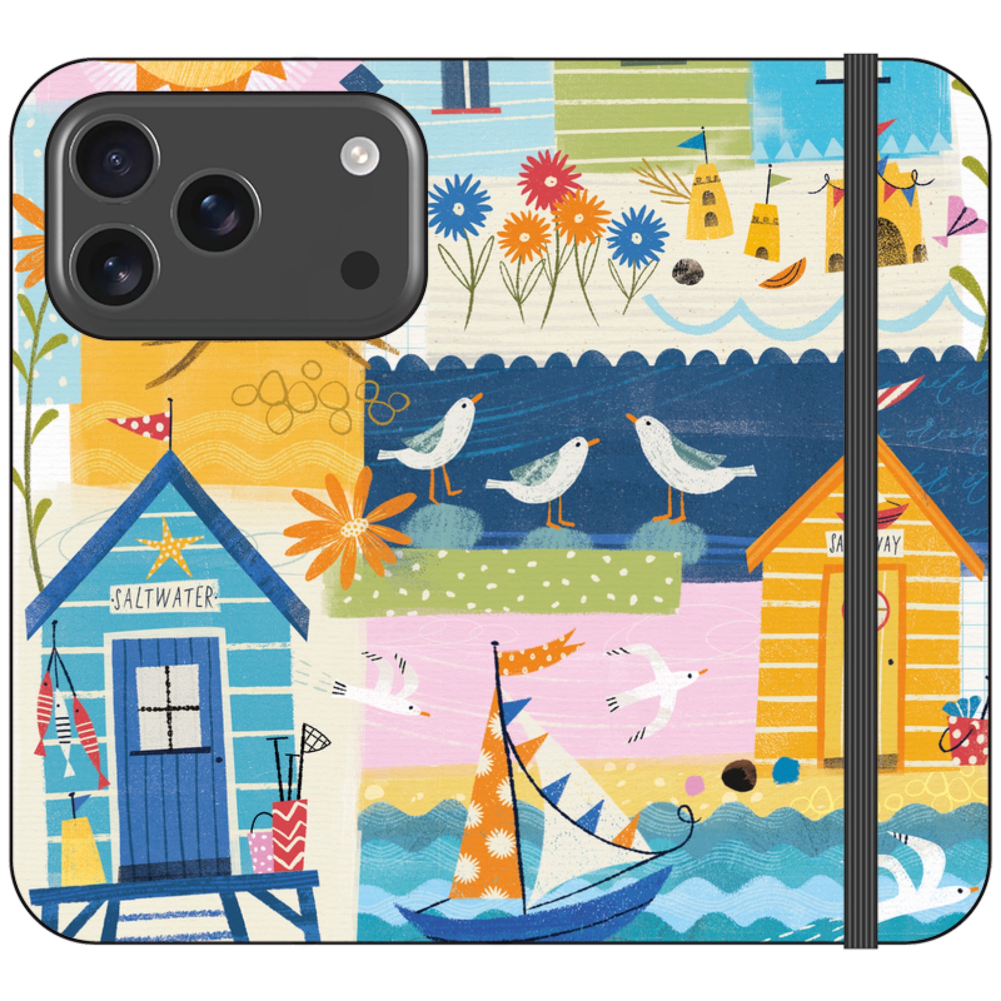 Sunny Days Wallet Case By Ali Brookes