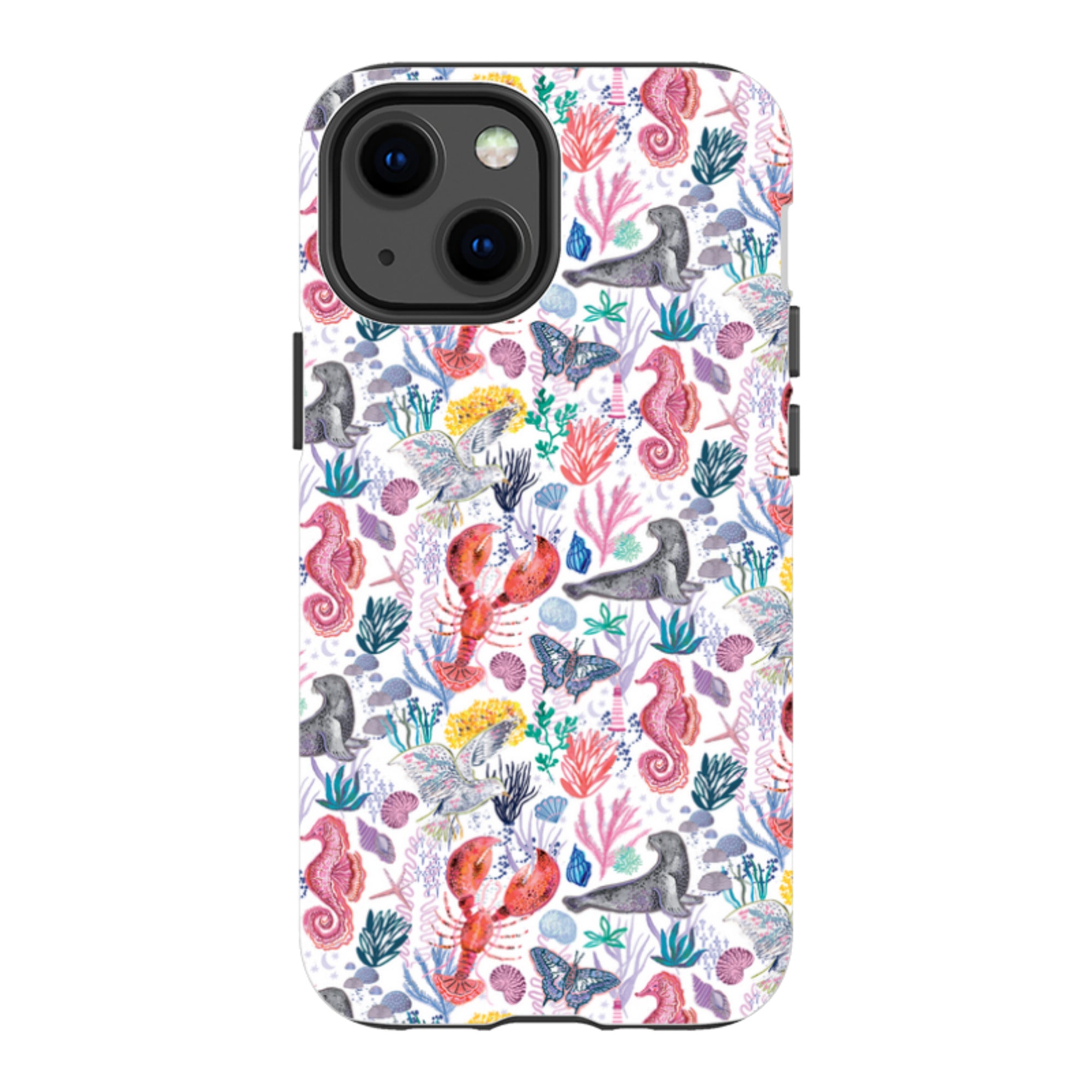 iPhone Case - Coastline Pattern-B By Emma Frances Grant