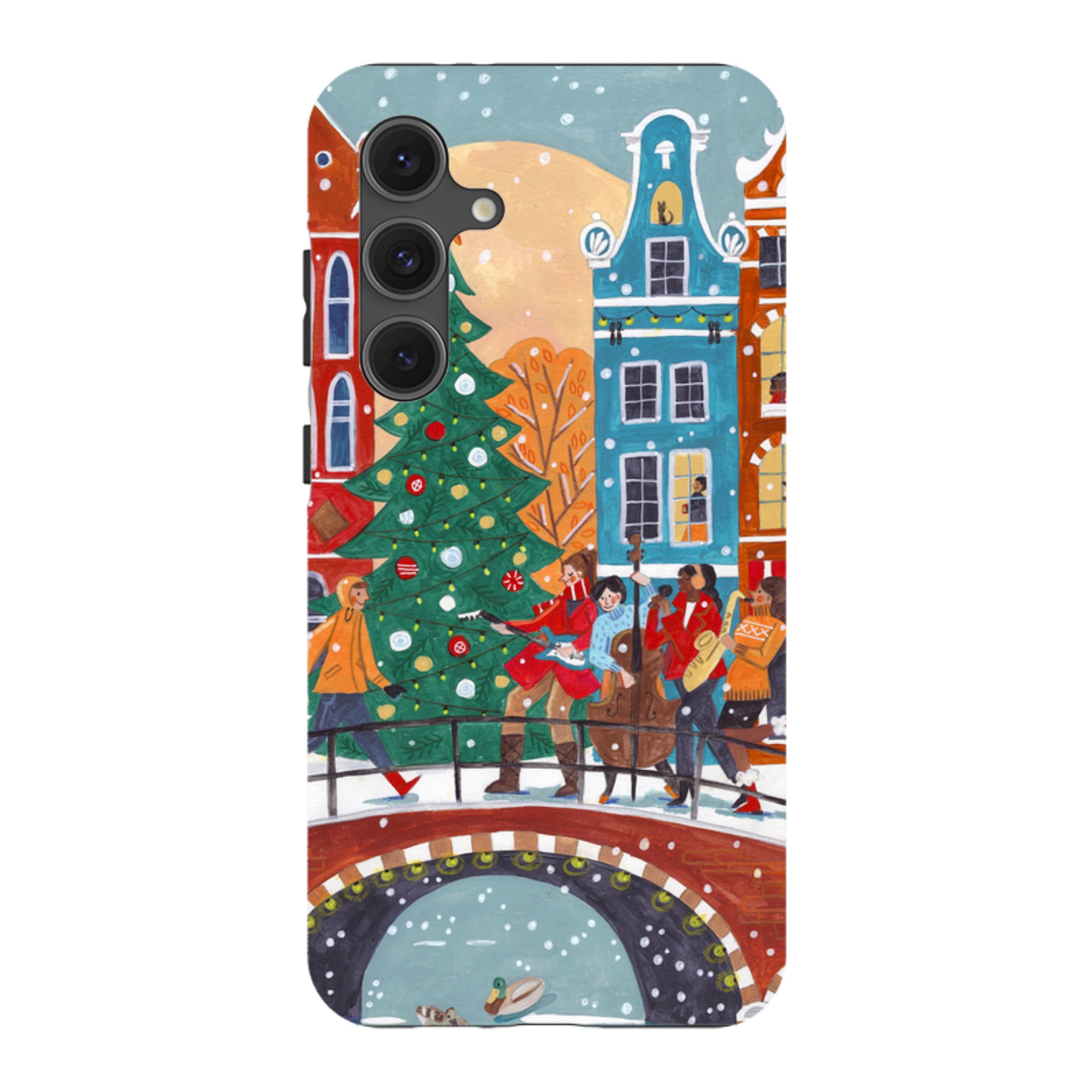 Samsung Tough Case - Christmas Music Amsterdam By Caroline Bonne Muller