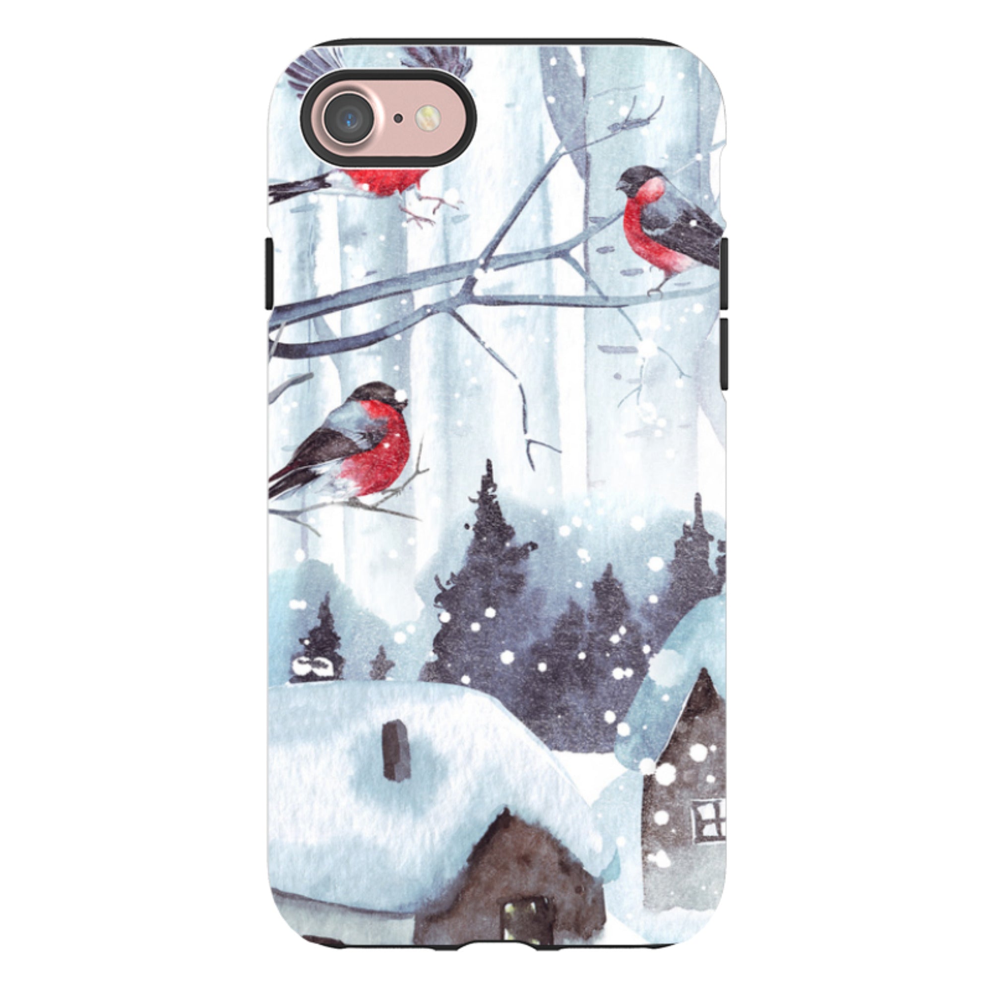 iPhone Tough Case - Cozy Xmas Day