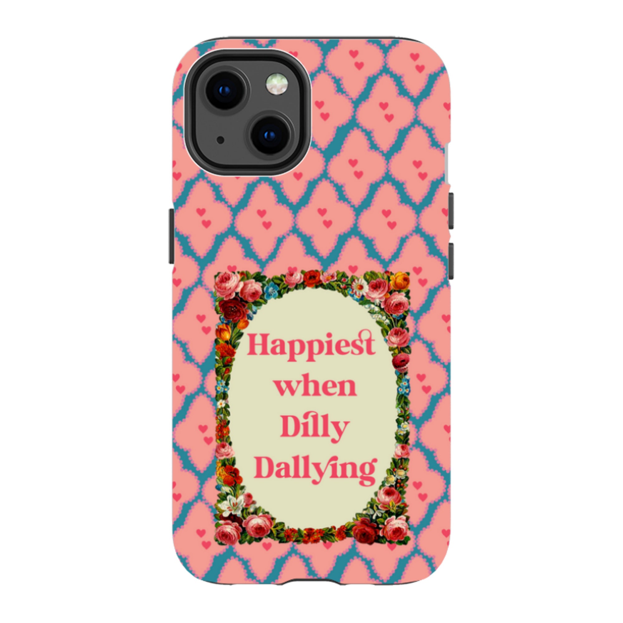 iPhone Tough Case - Dilly Dally By Clare Jordan