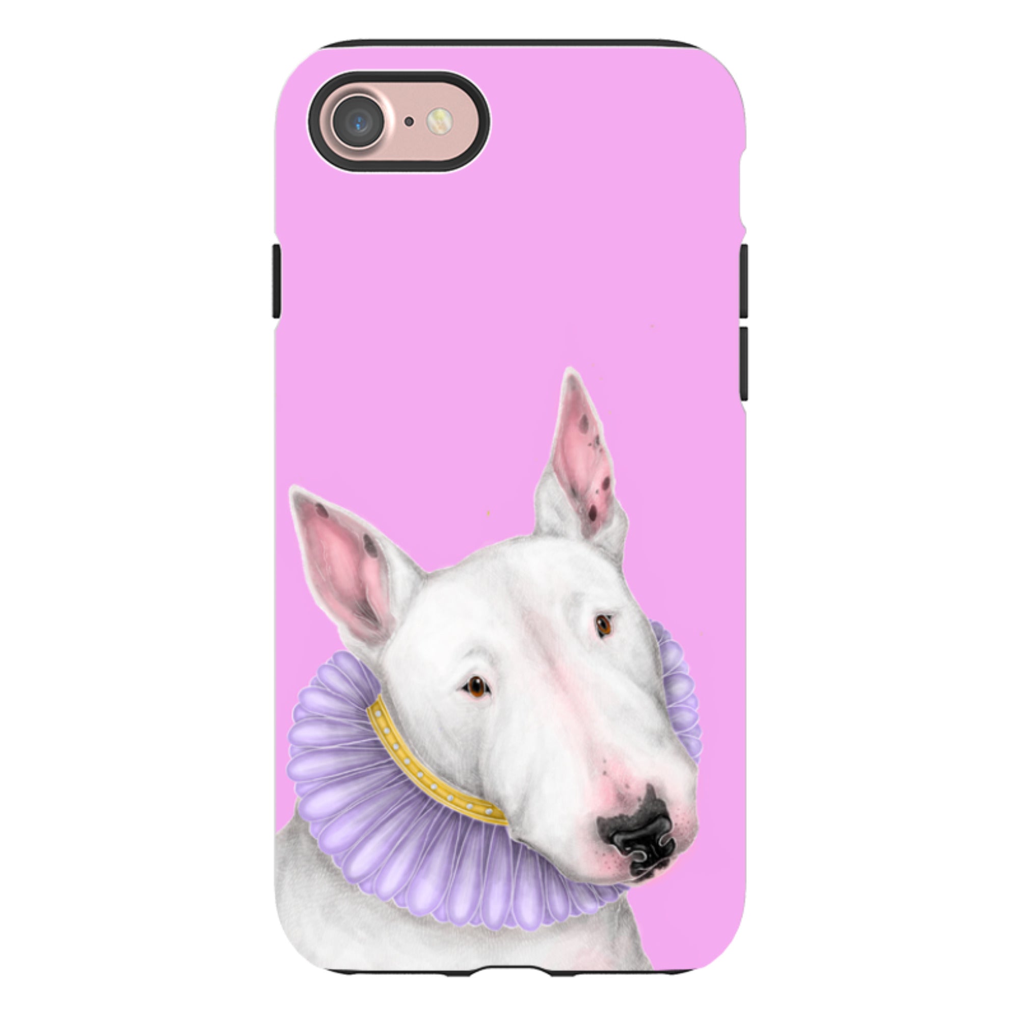 iPhone Tough Case - Bull Terrier By Catherine Rowe