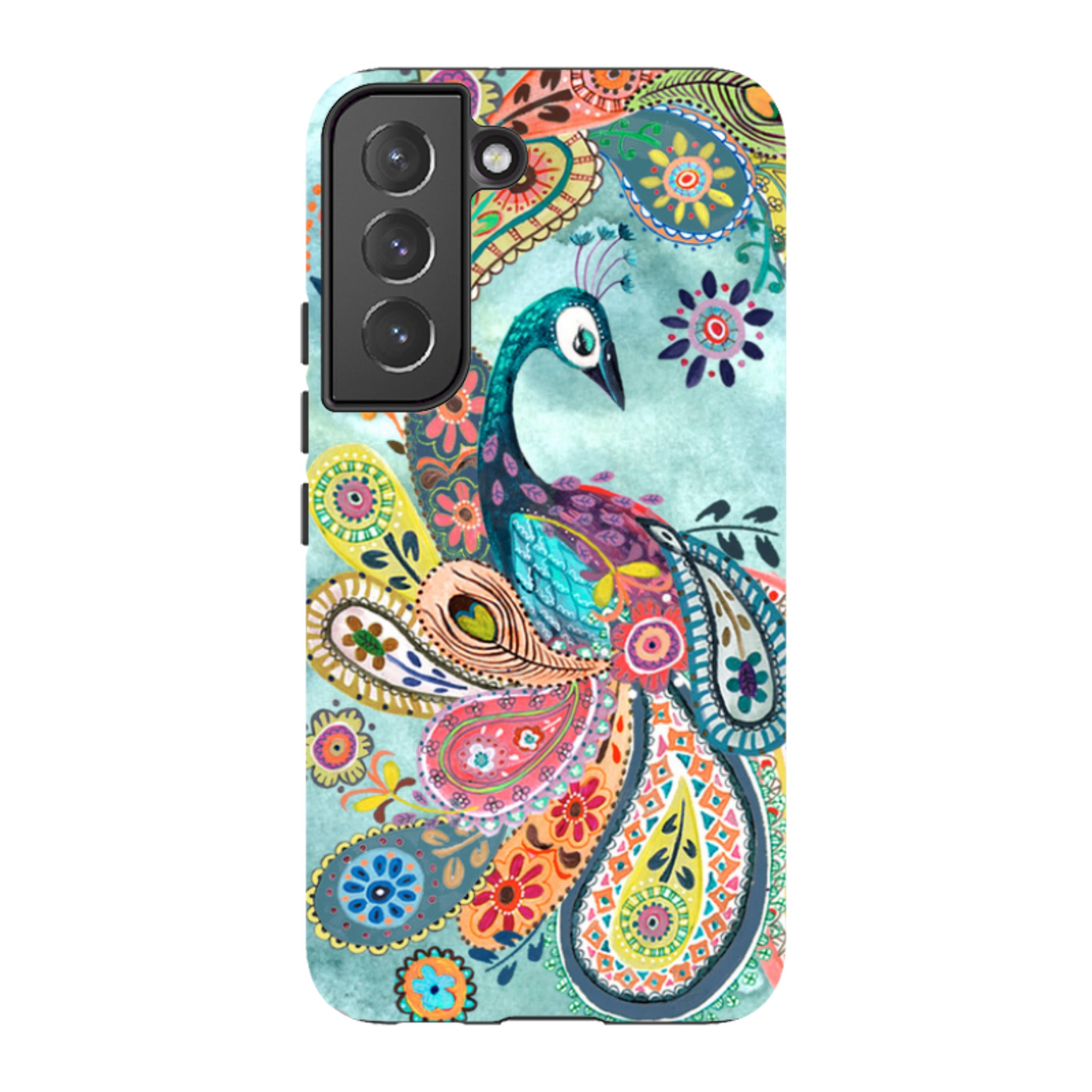 Samsung Tough Case - Peacock Dreams By Caroline Bonne Muller