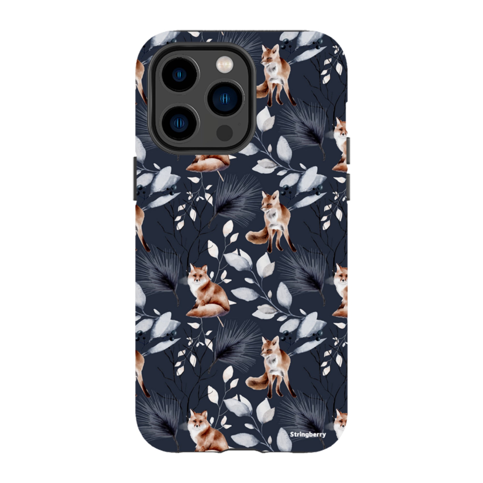 iPhone Tough Case - Foxy Xmas
