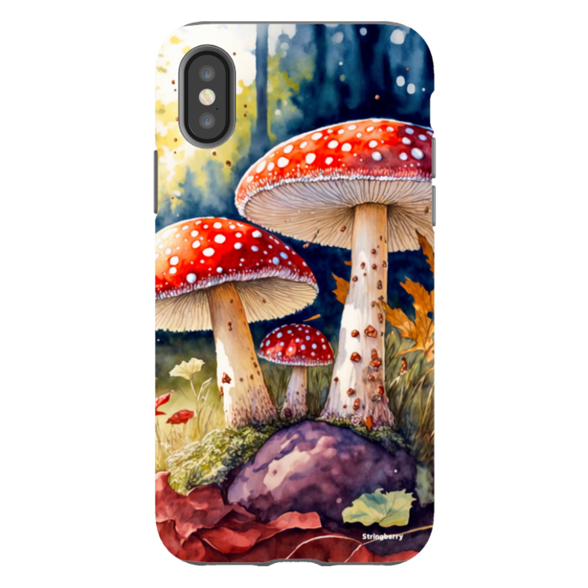 iPhone Tough Case - Mushroom Colour II